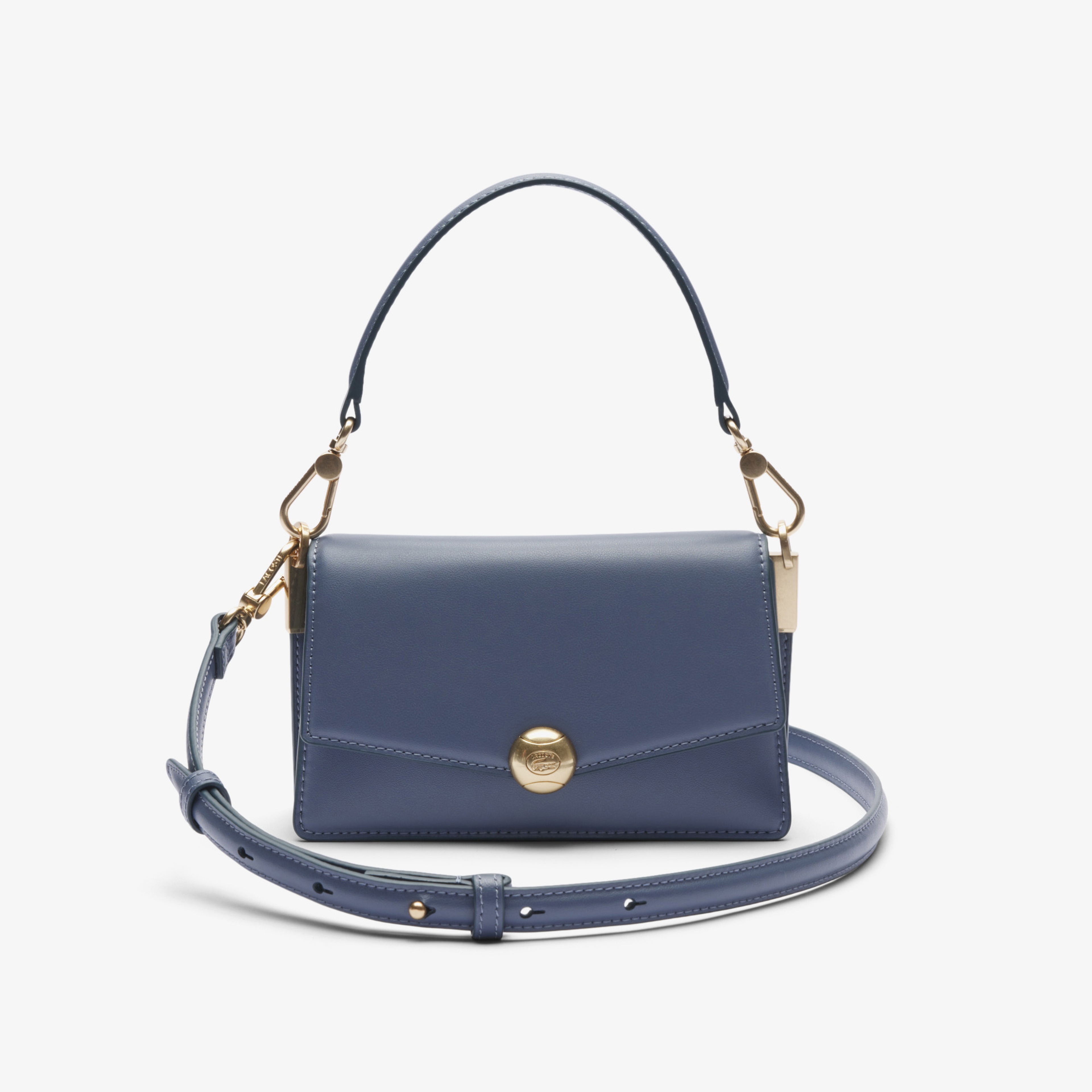 Small Tennis Bliss Kadın Deri Mavi Omuz Çantası