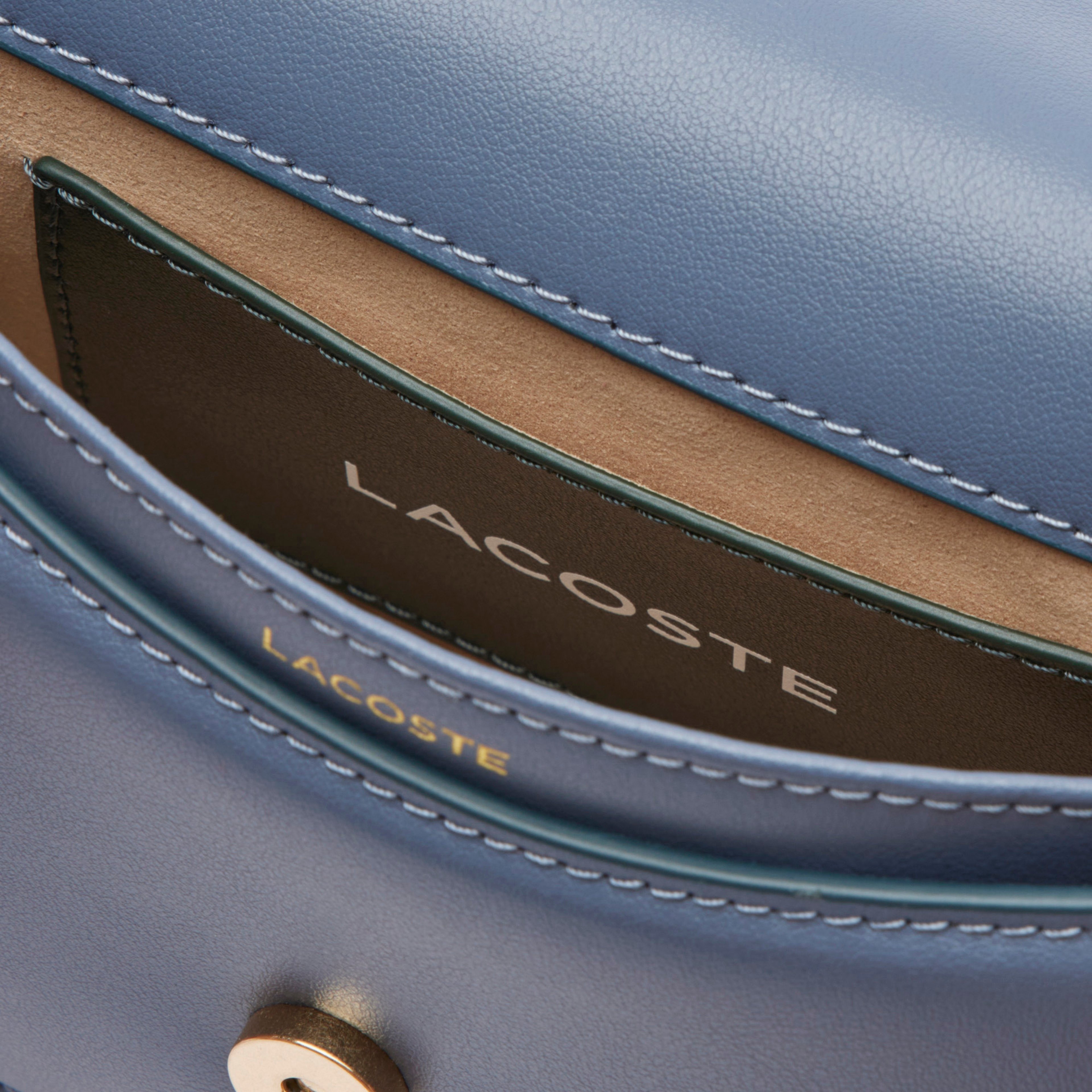 Small Tennis Bliss Kadın Deri Mavi Omuz Çantası