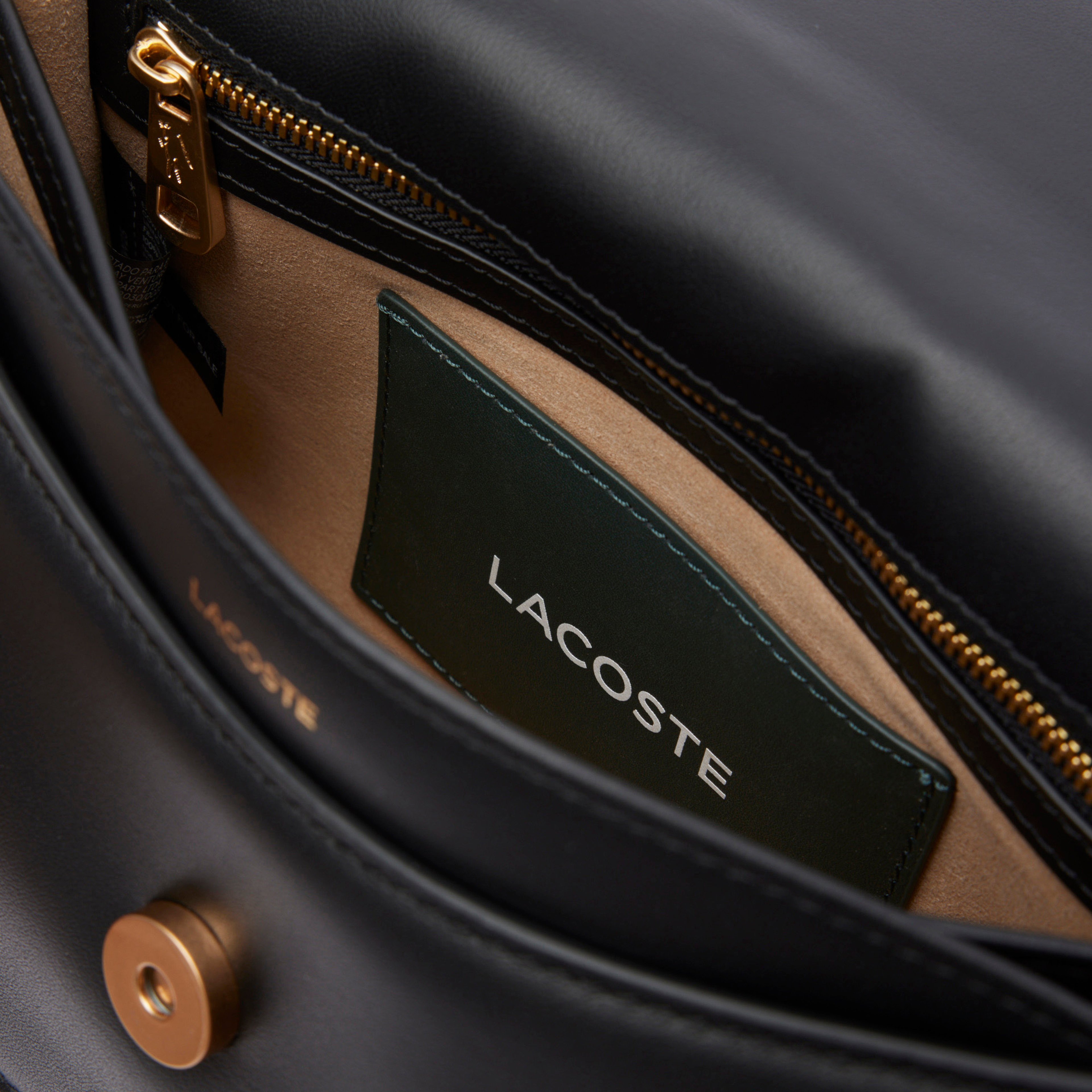 Tennis Bliss Kadın Deri Siyah Omuz Çantası