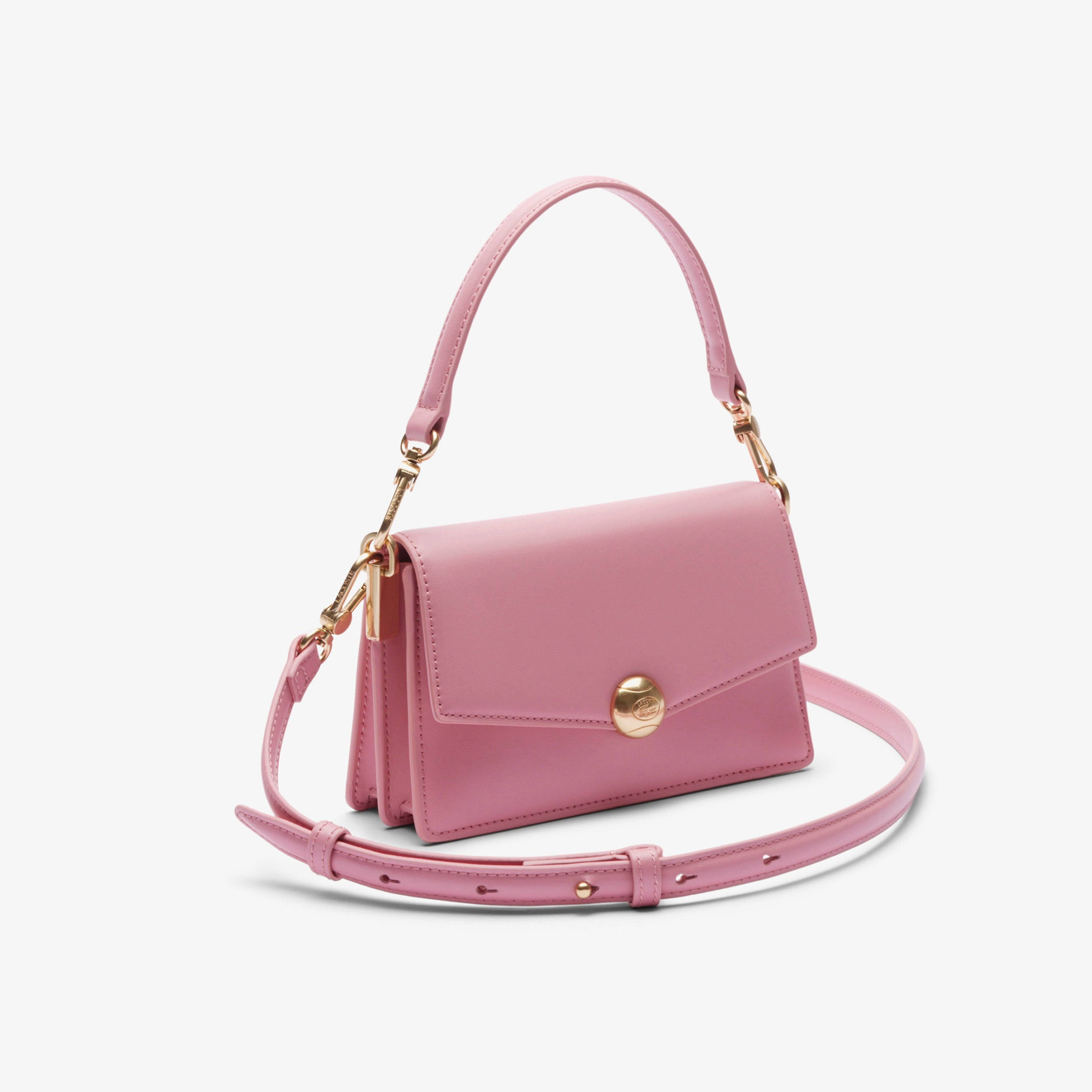 Small Tennis Bliss Kadın Deri Pembe Omuz Çantası