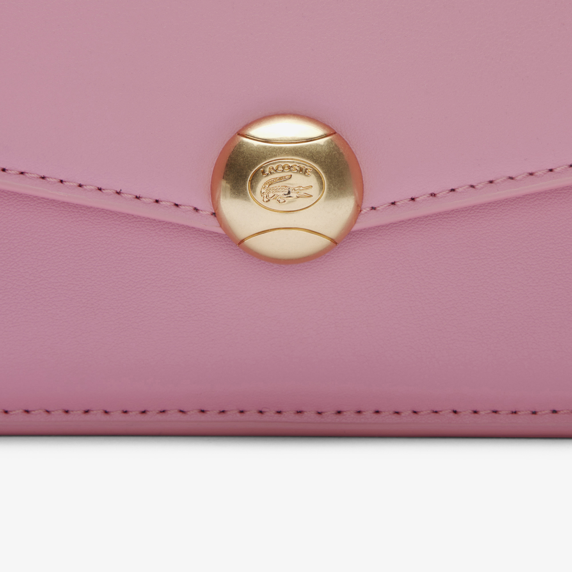 Lacoste Small Tennis Bliss Kadın Deri Pembe Omuz Çantası görsel 5