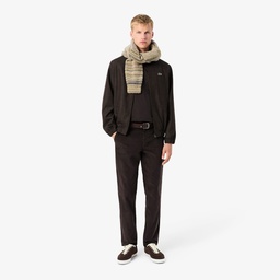 Erkek Classic Fit Bisiklet Yaka Kahverengi T-Shirt Kahverengi