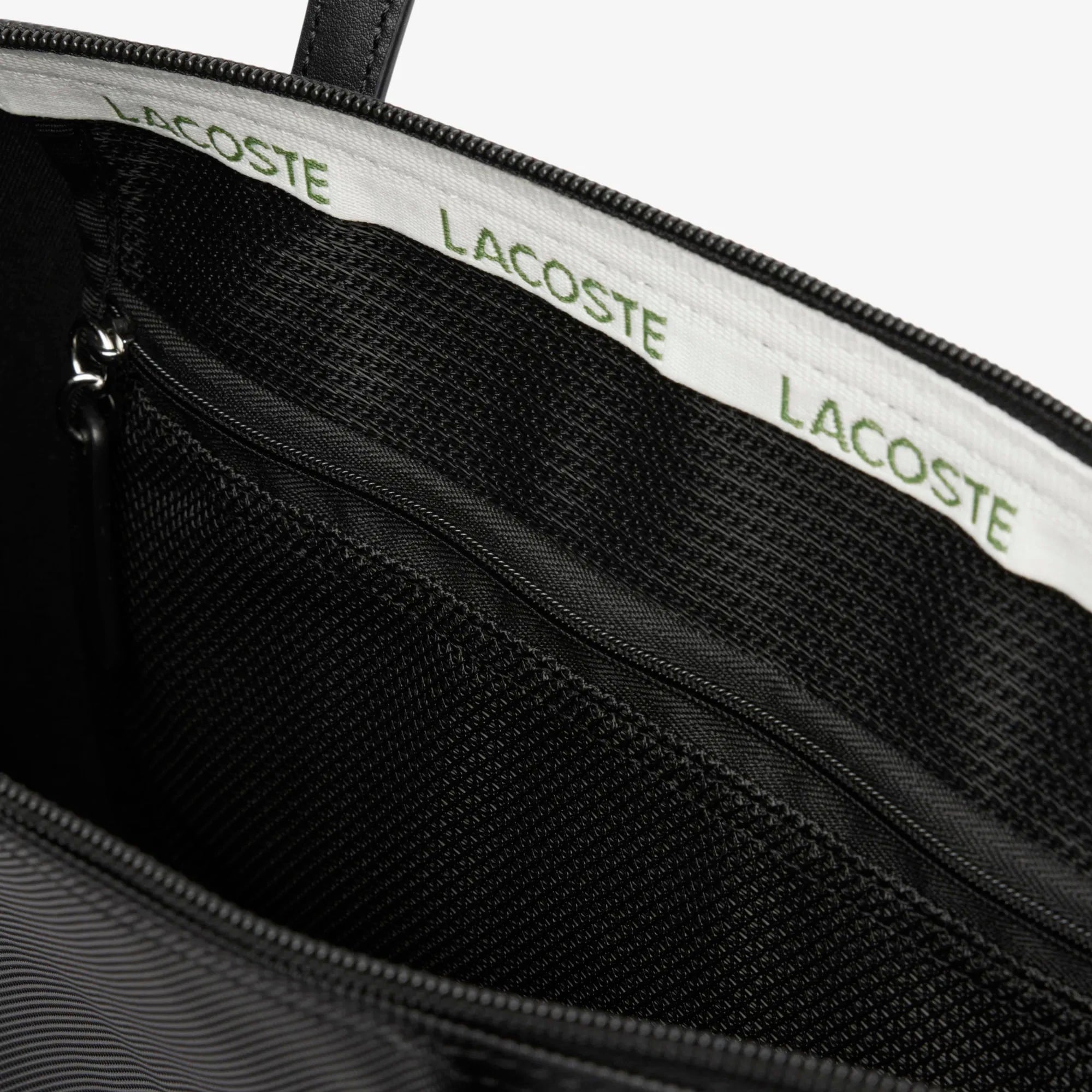 Small L.12.12 Kadın Siyah Omuz Çantası