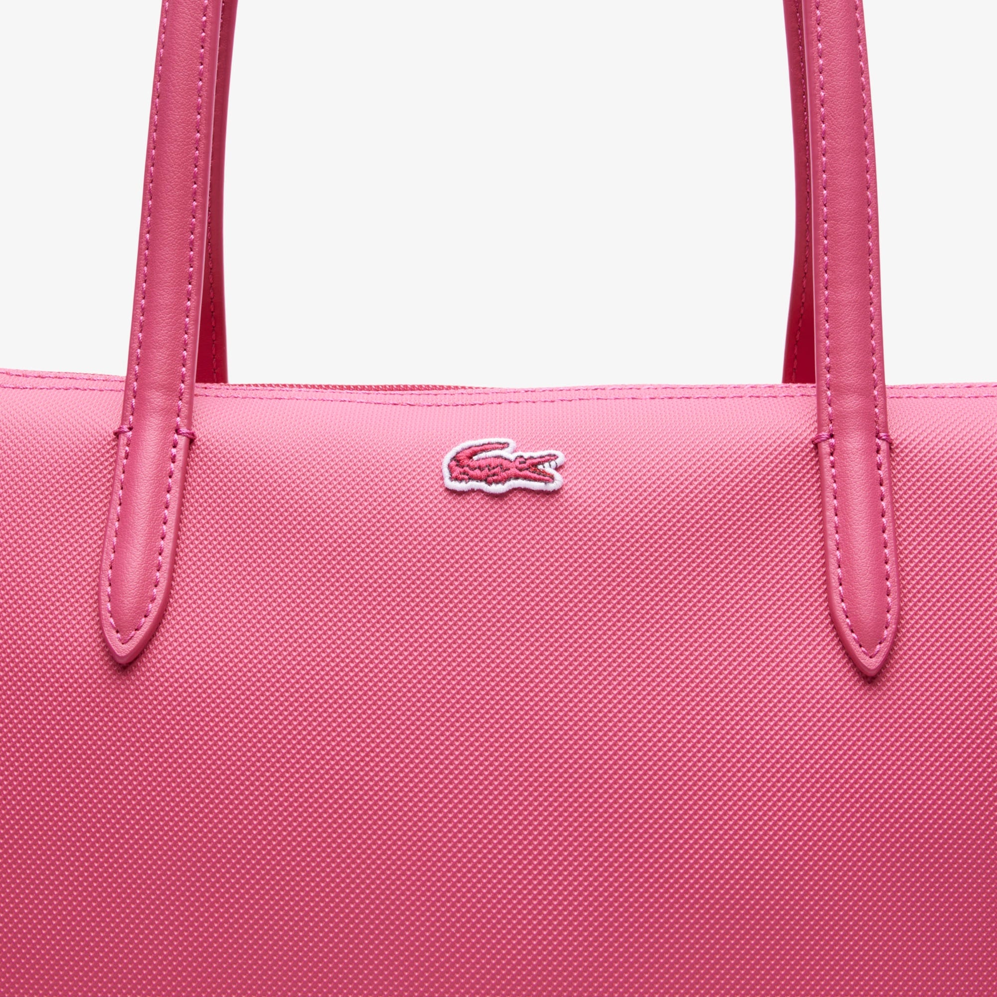 Large L.12.12 Kadın Pembe Omuz Çantası