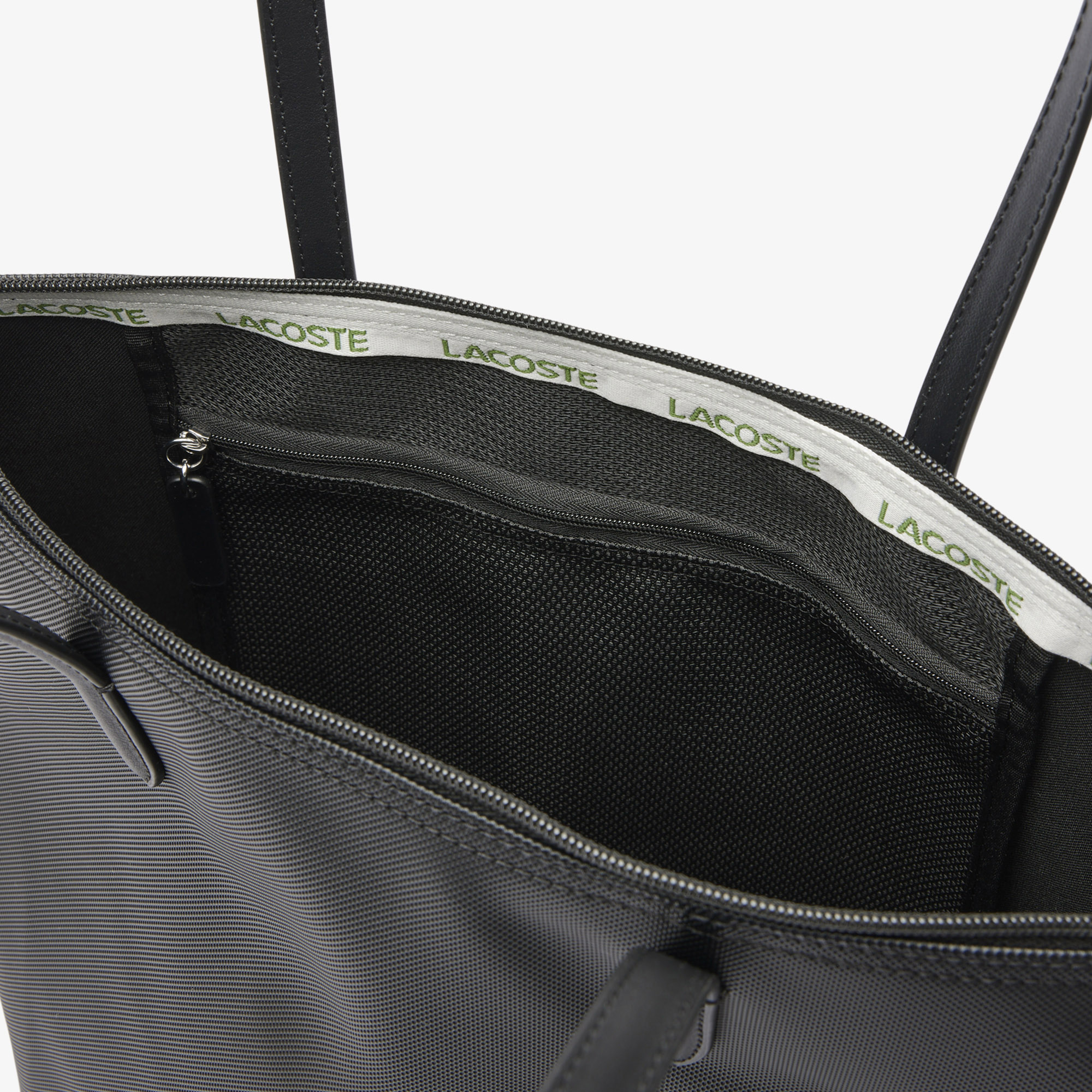 Lacoste L.12.12 Kadın Siyah Omuz Çantası görsel 4
