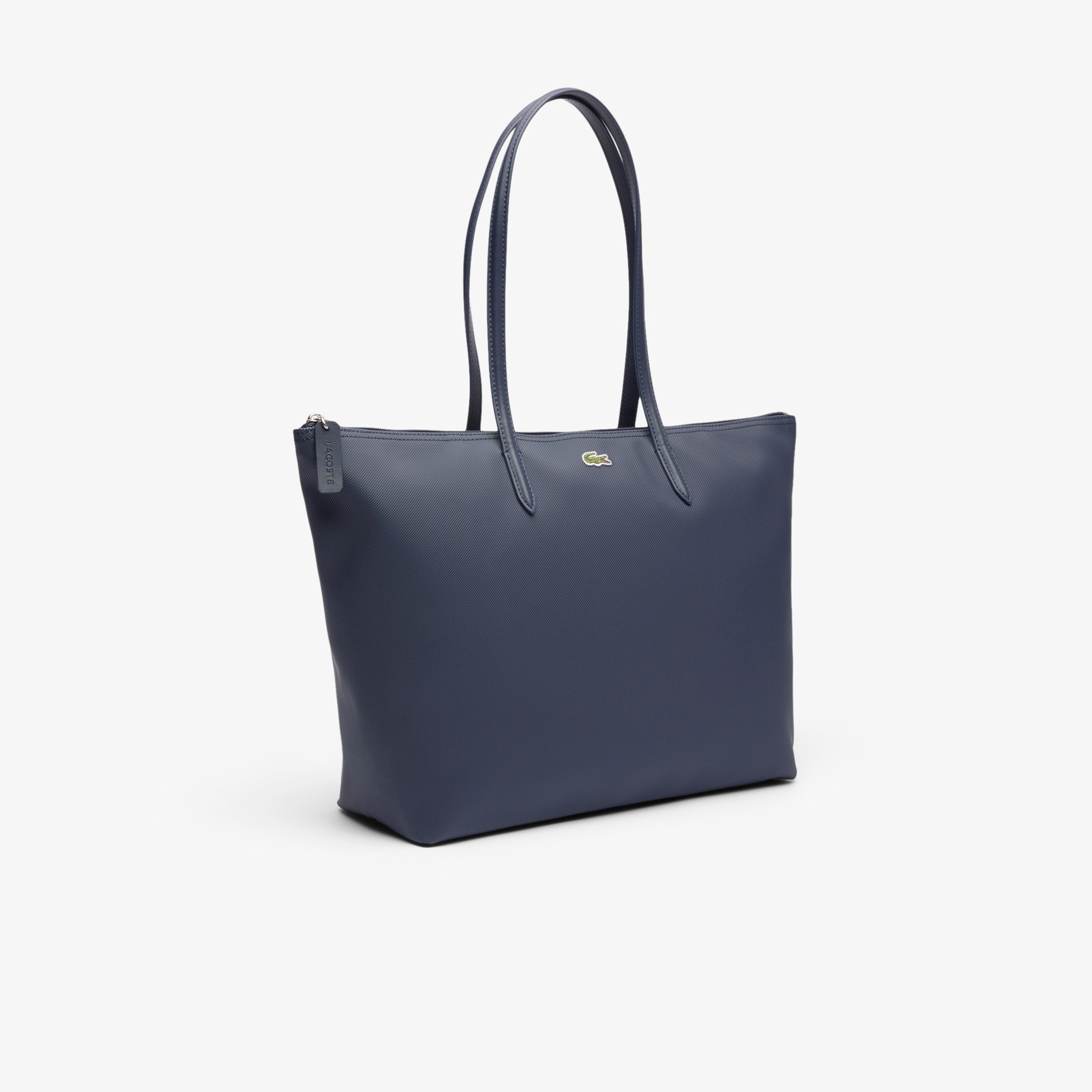 Large L.12.12 Kadın Lacivert Omuz Çantası