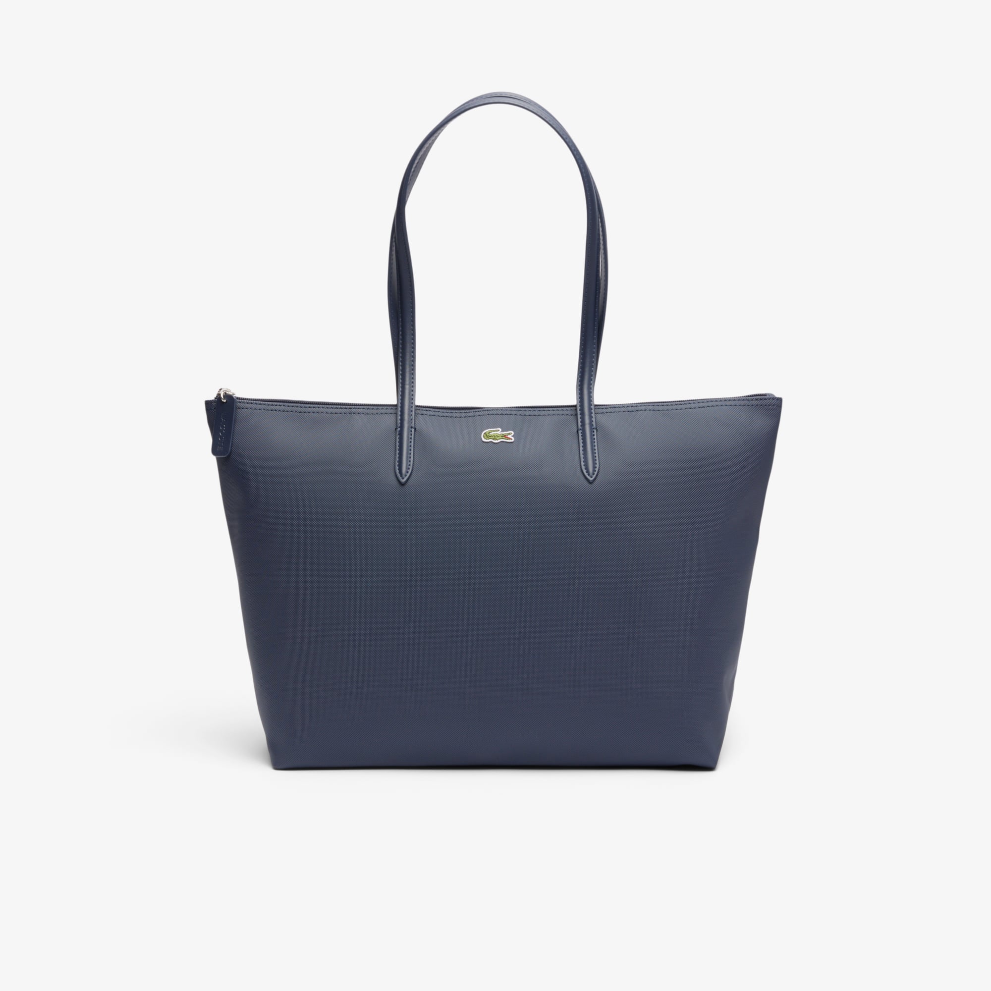 Lacoste Large L.12.12 Kadın Lacivert Omuz Çantası görsel 3