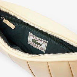 Medium Lenglen Kadın Deri Sarı Omuz Çantası Sarı