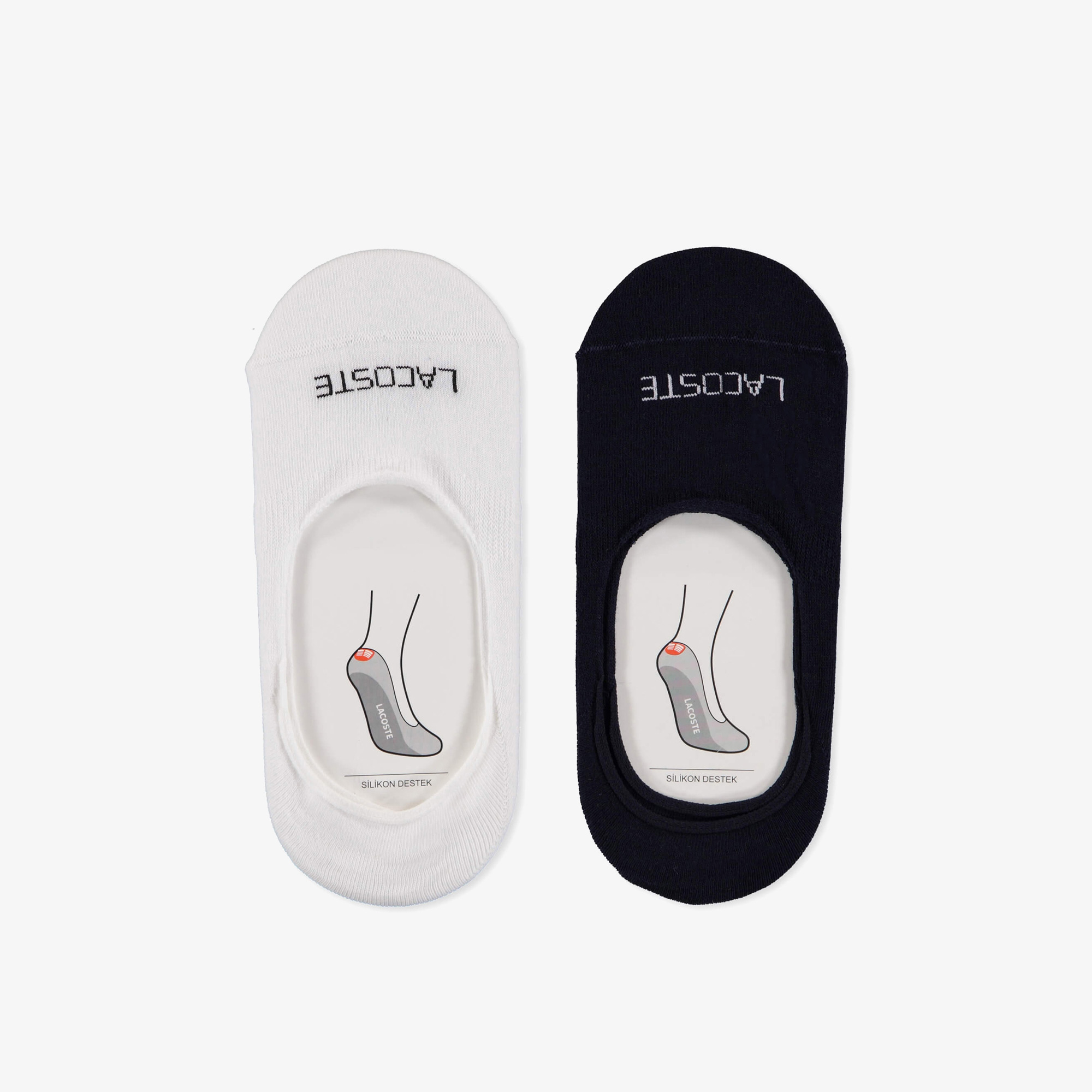 Lacoste Unisex 2'li Renkli Çorap görsel 3
