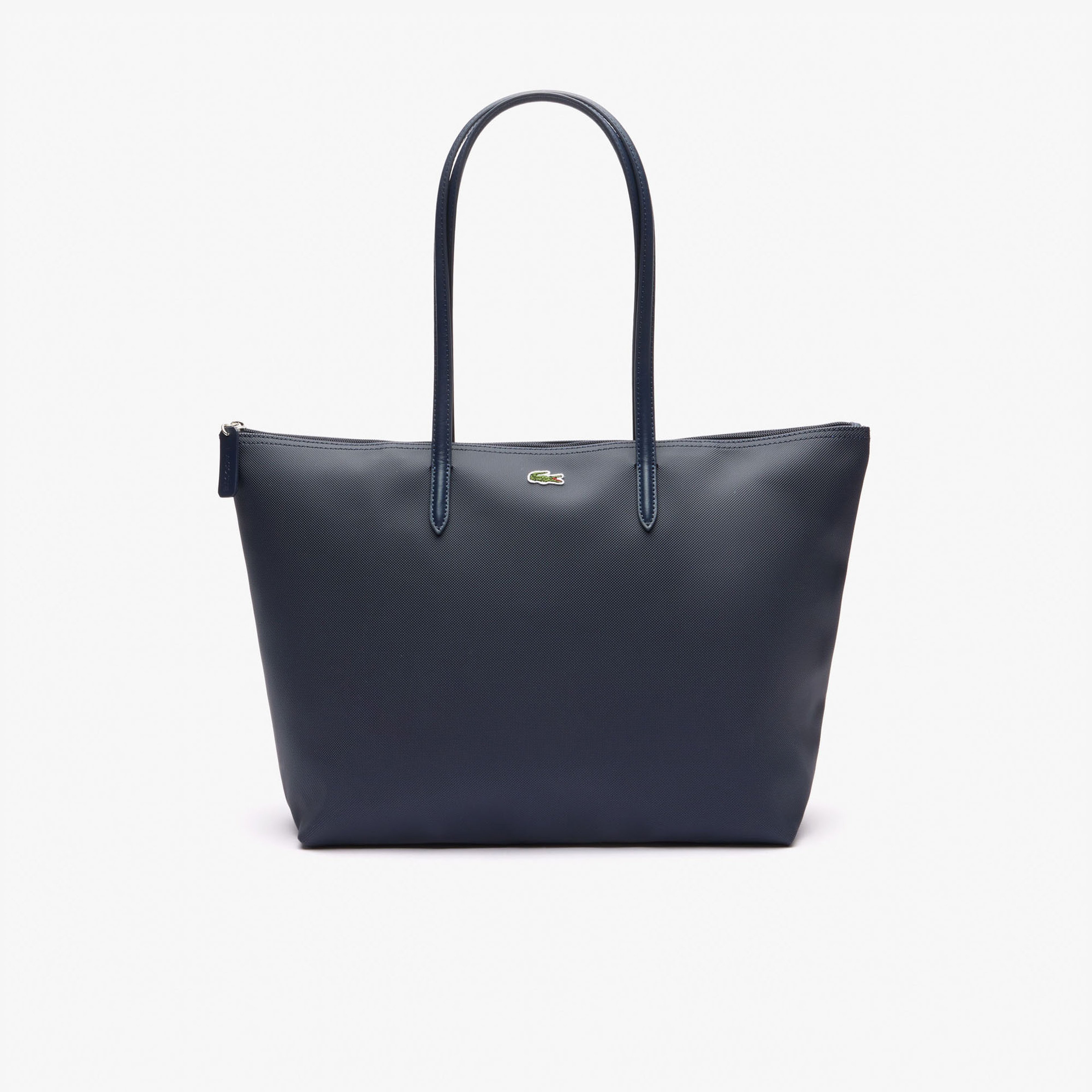 Large L.12.12 Kadın Lacivert Omuz Çantası