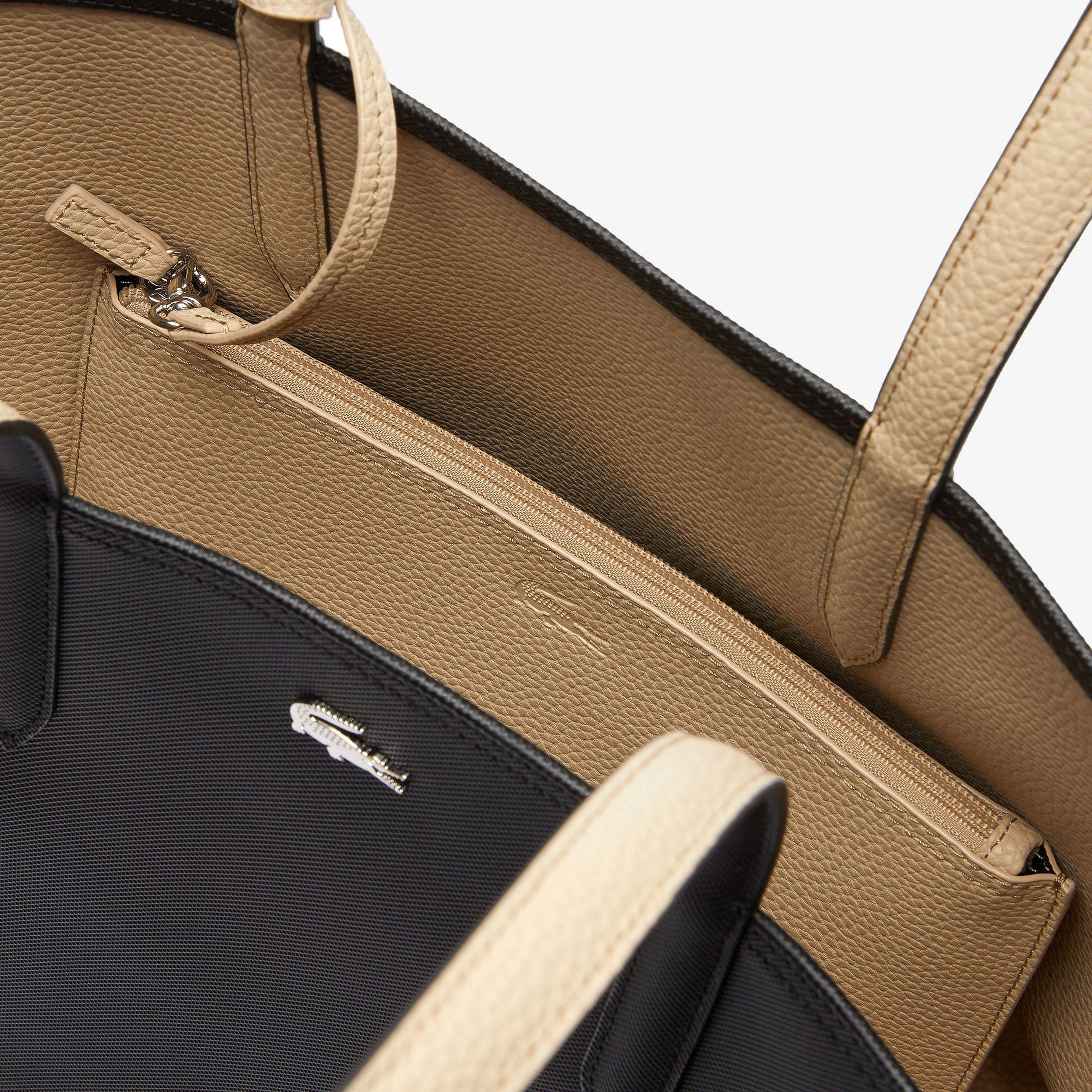 Anna Kadın Çift Taraflı Siyah Omuz Çantası