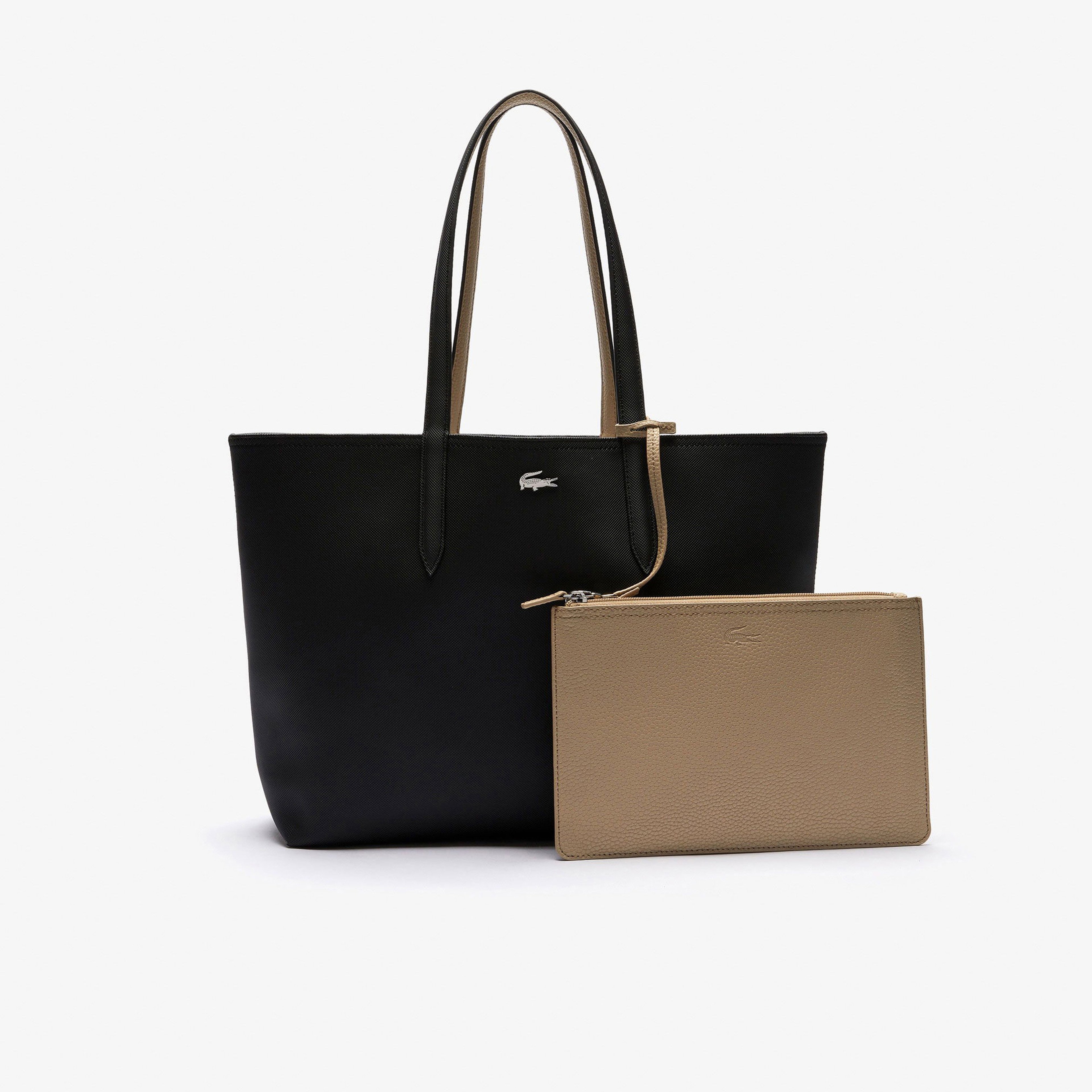 Anna Kadın Çift Taraflı Siyah Omuz Çantası