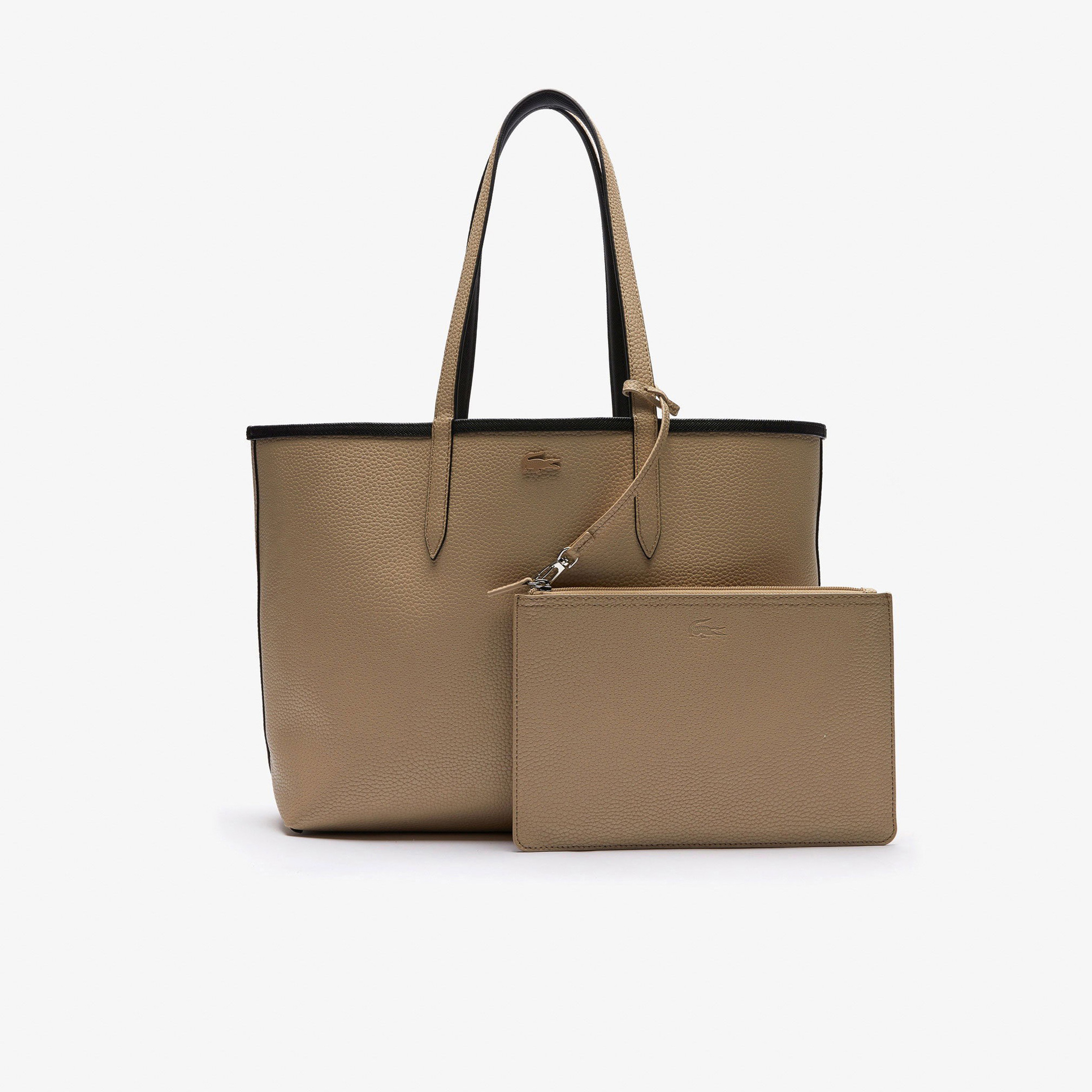 Anna Kadın Çift Taraflı Siyah Omuz Çantası