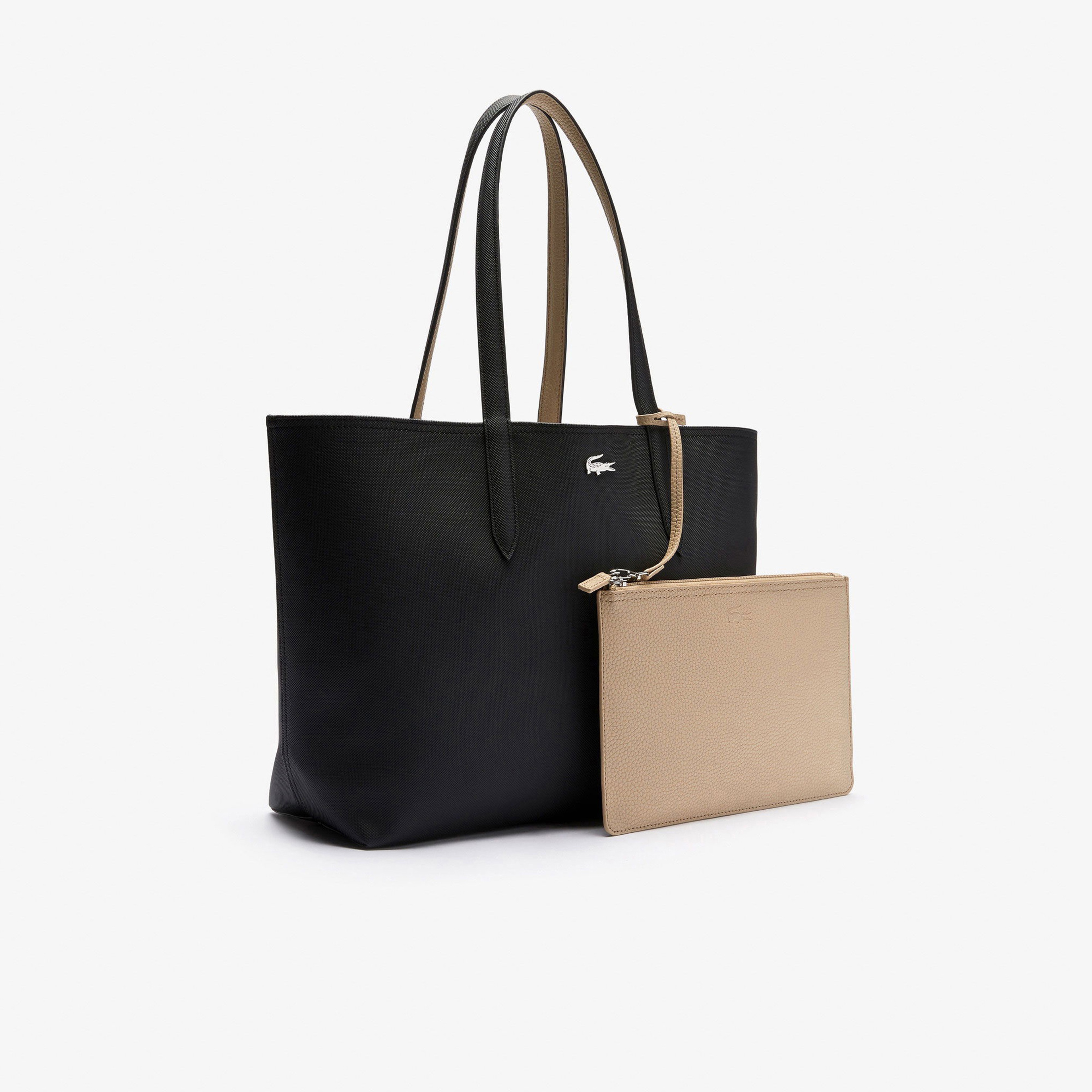 Anna Kadın Çift Taraflı Siyah Omuz Çantası