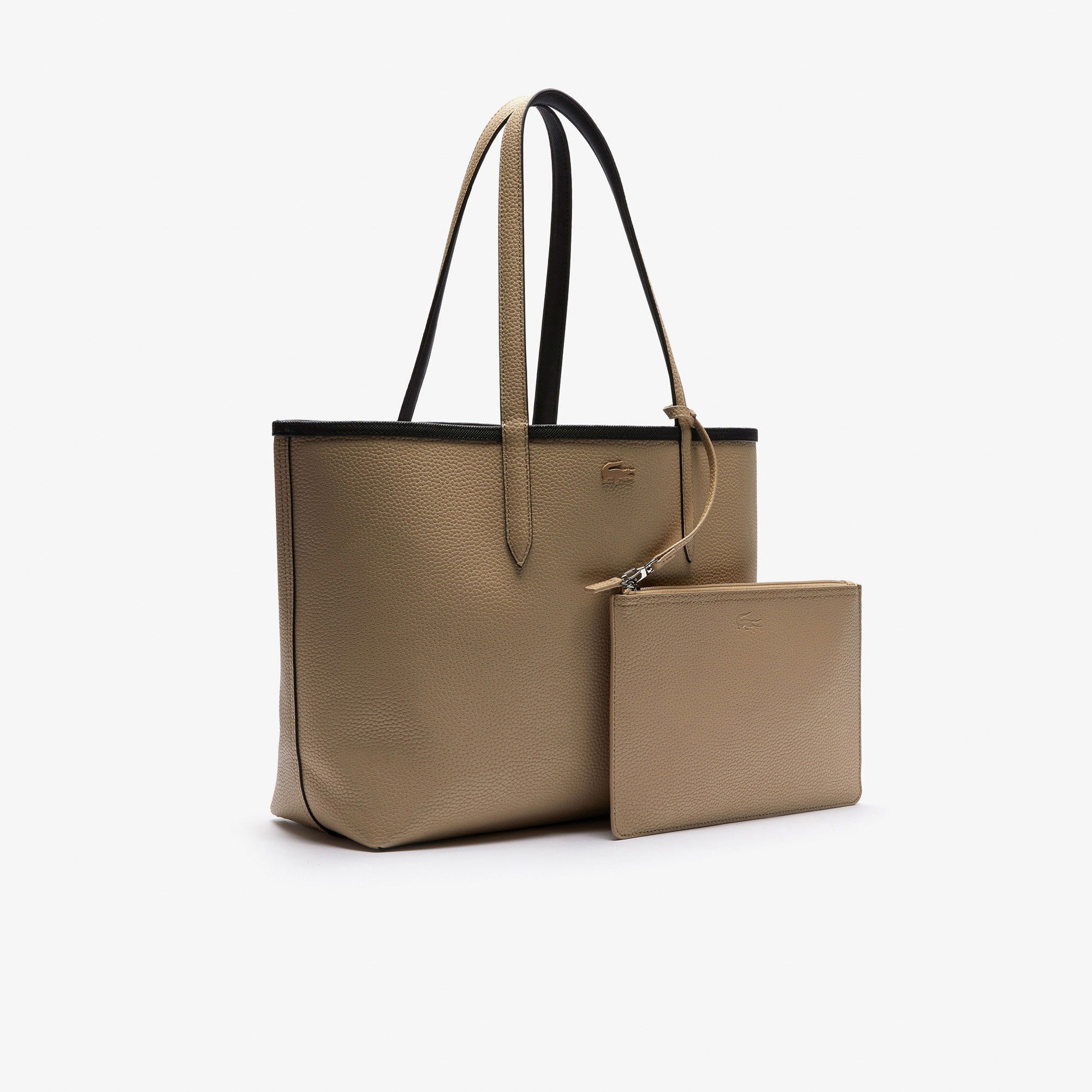 Anna Kadın Çift Taraflı Siyah Omuz Çantası