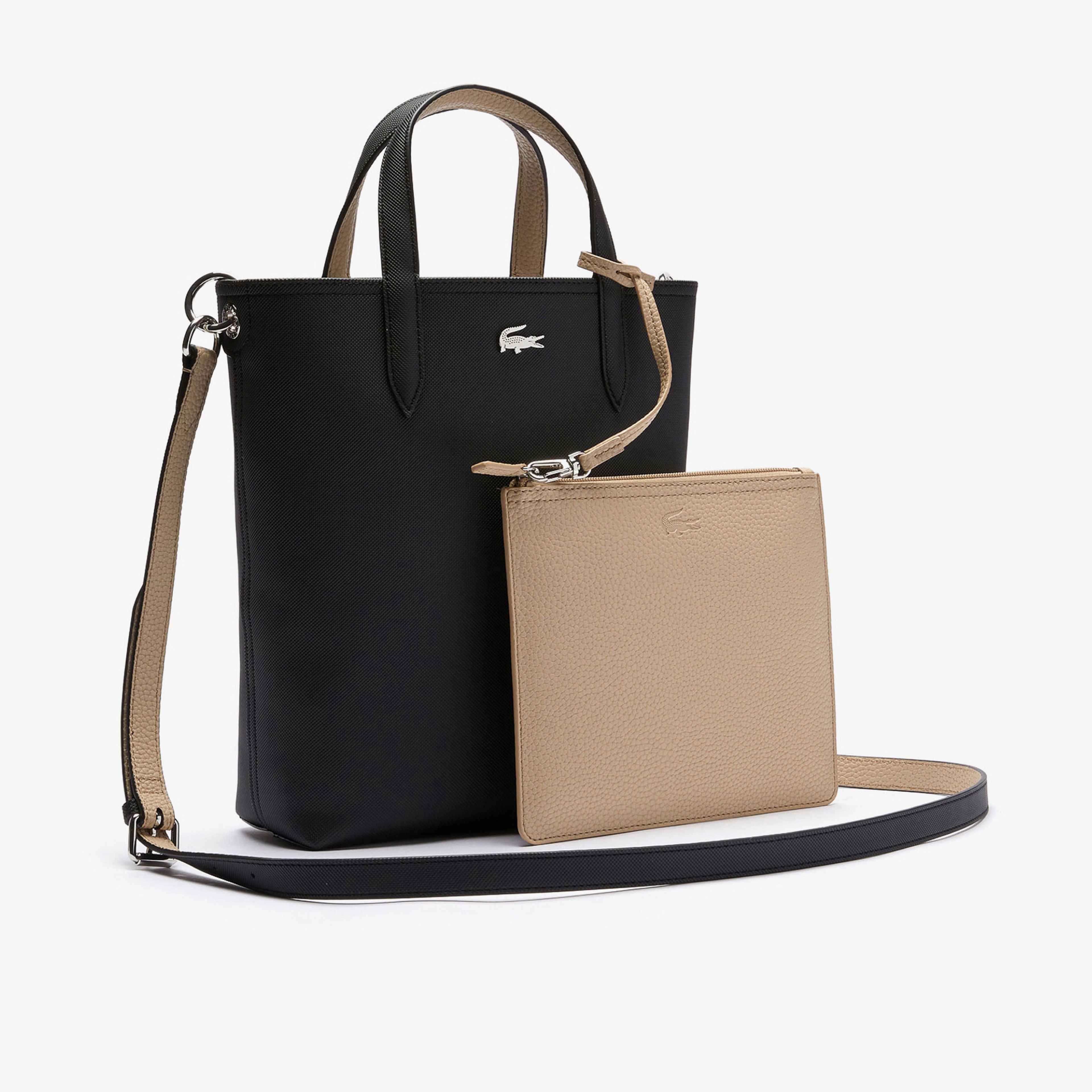 Anna Kadın Çift Taraflı Siyah Omuz Çantası Anna Kadın Çift Taraflı Siyah Omuz Çantası