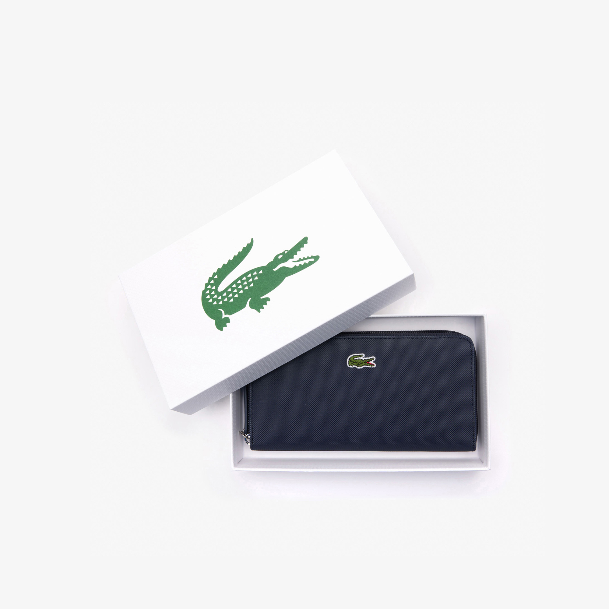 Lacoste L.12.12 Kadın Lacivert Cüzdan görsel 6