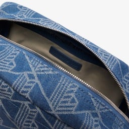 Neocroc Unisex Monogram Mavi Seyahat Çantası Mavi