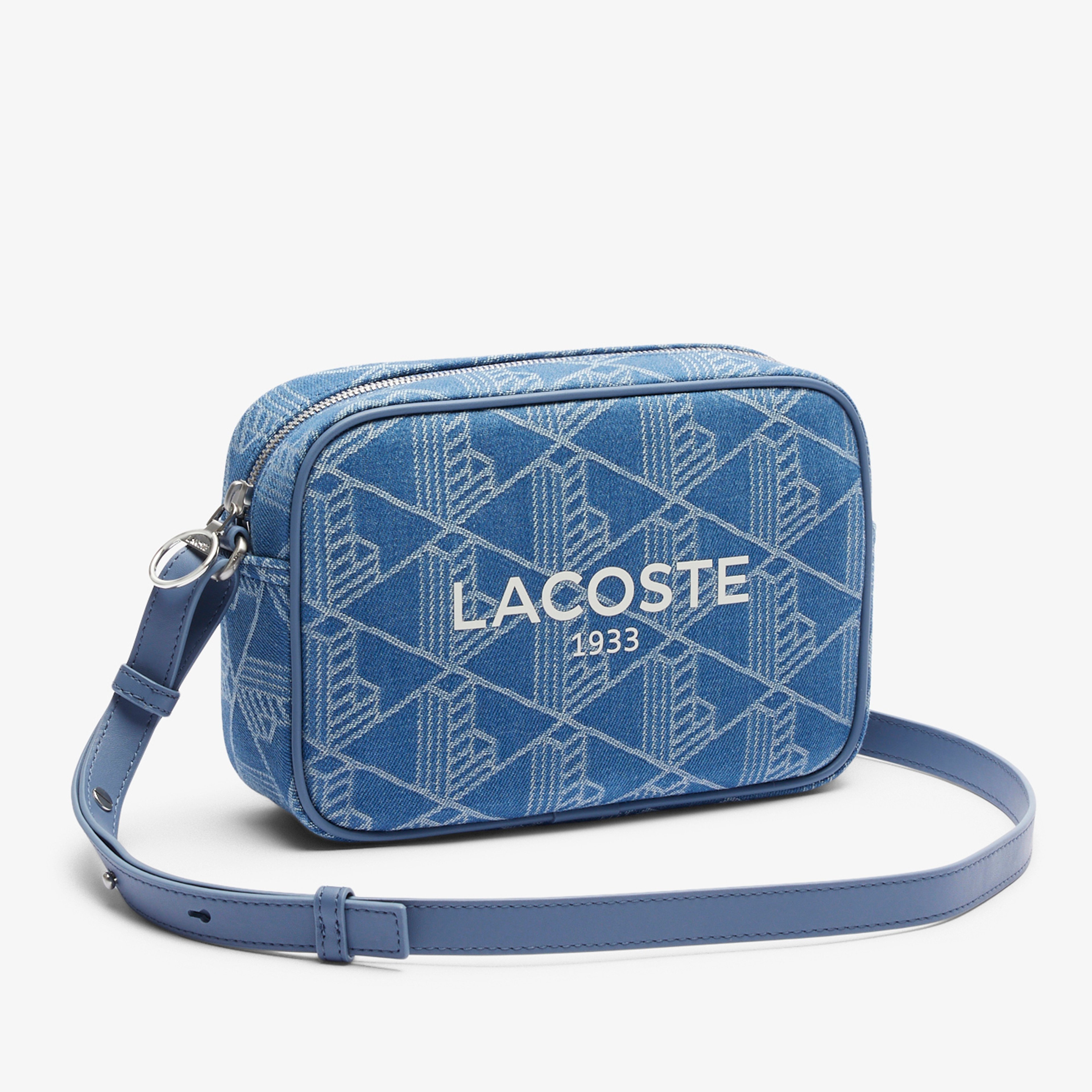 Heritage Kadın Monogram Mavi Postacı Çantası