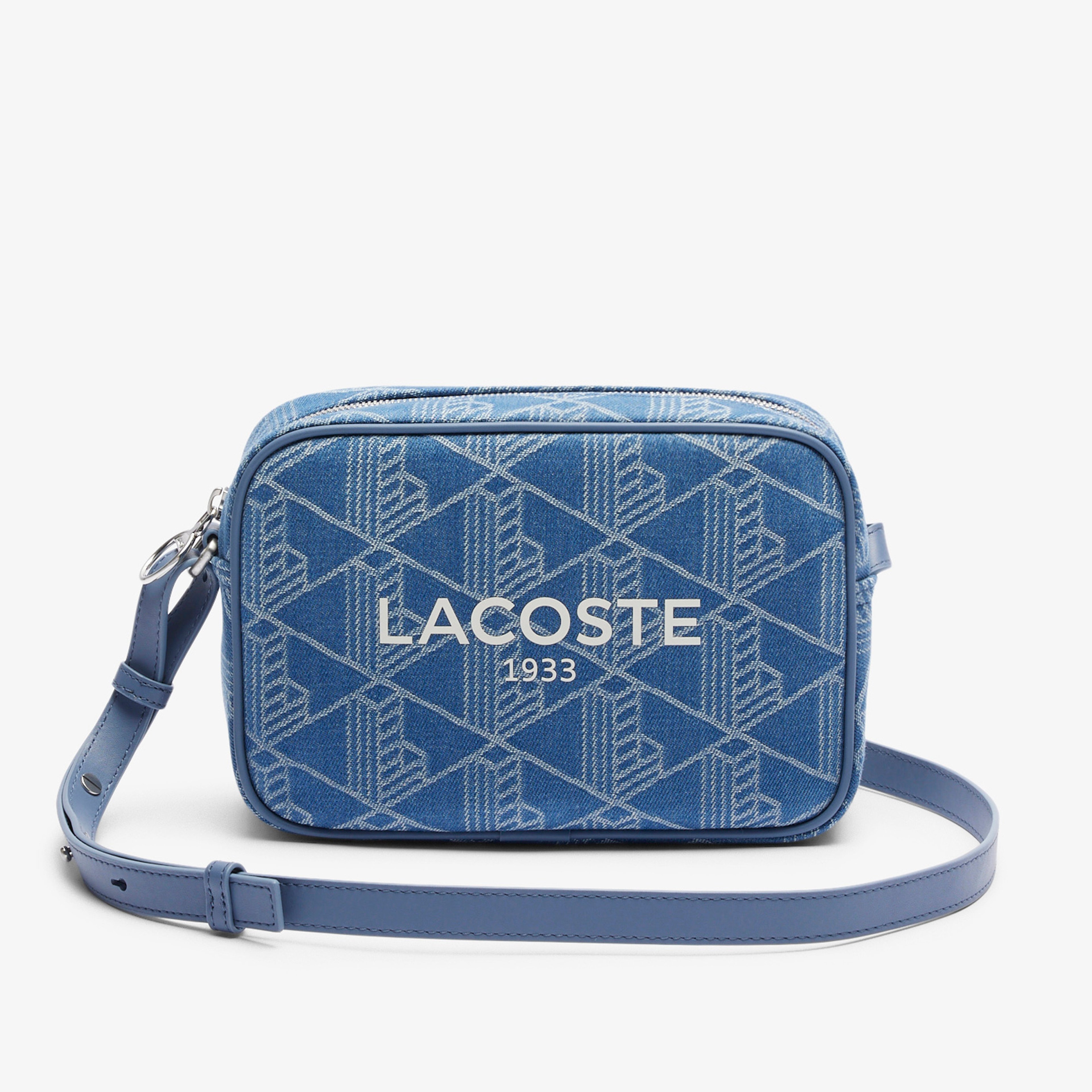 Heritage Kadın Monogram Mavi Postacı Çantası