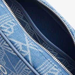 Heritage Kadın Monogram Mavi Postacı Çantası Mavi