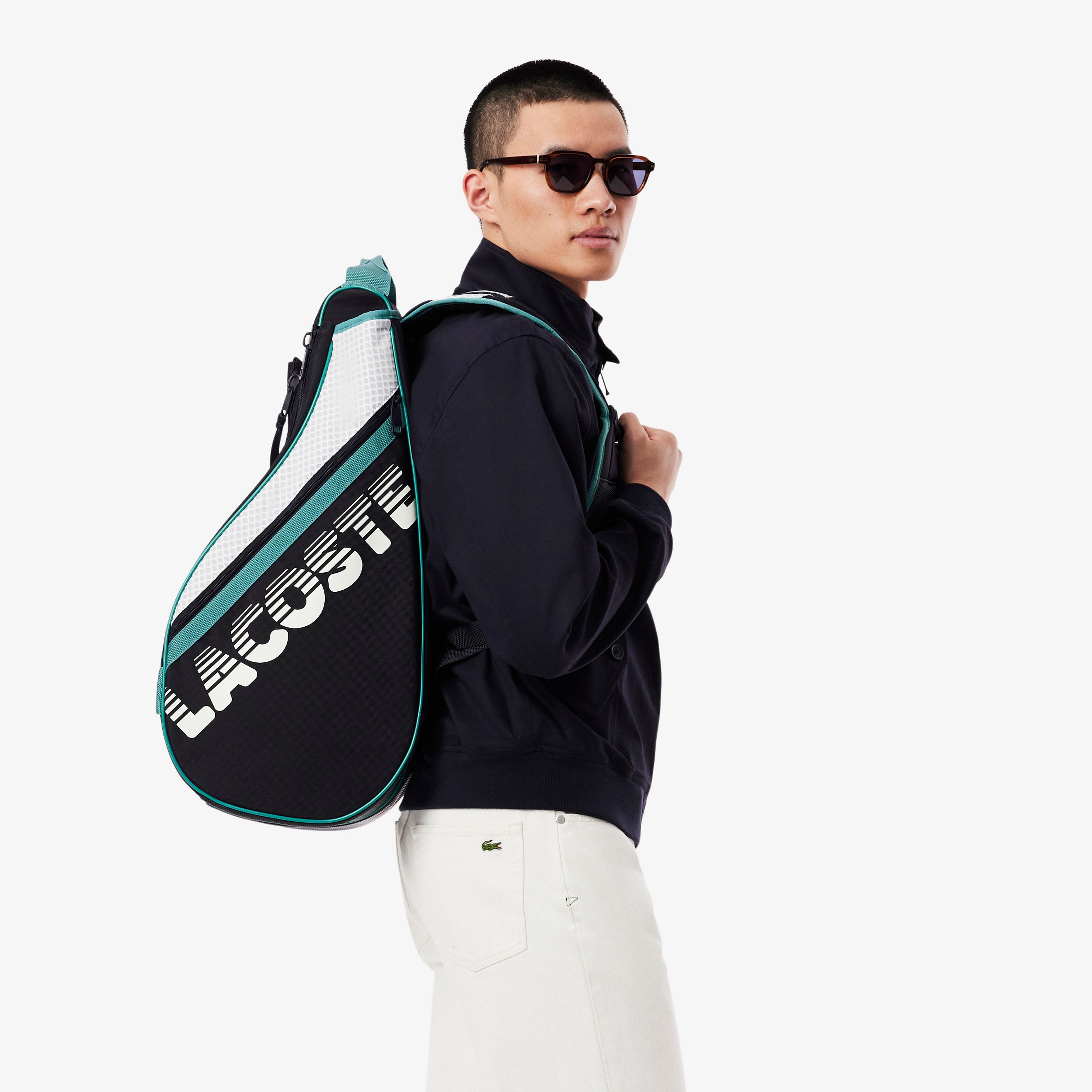 Brewen Erkek Renk Bloklu Lacivert Tenis Çantası