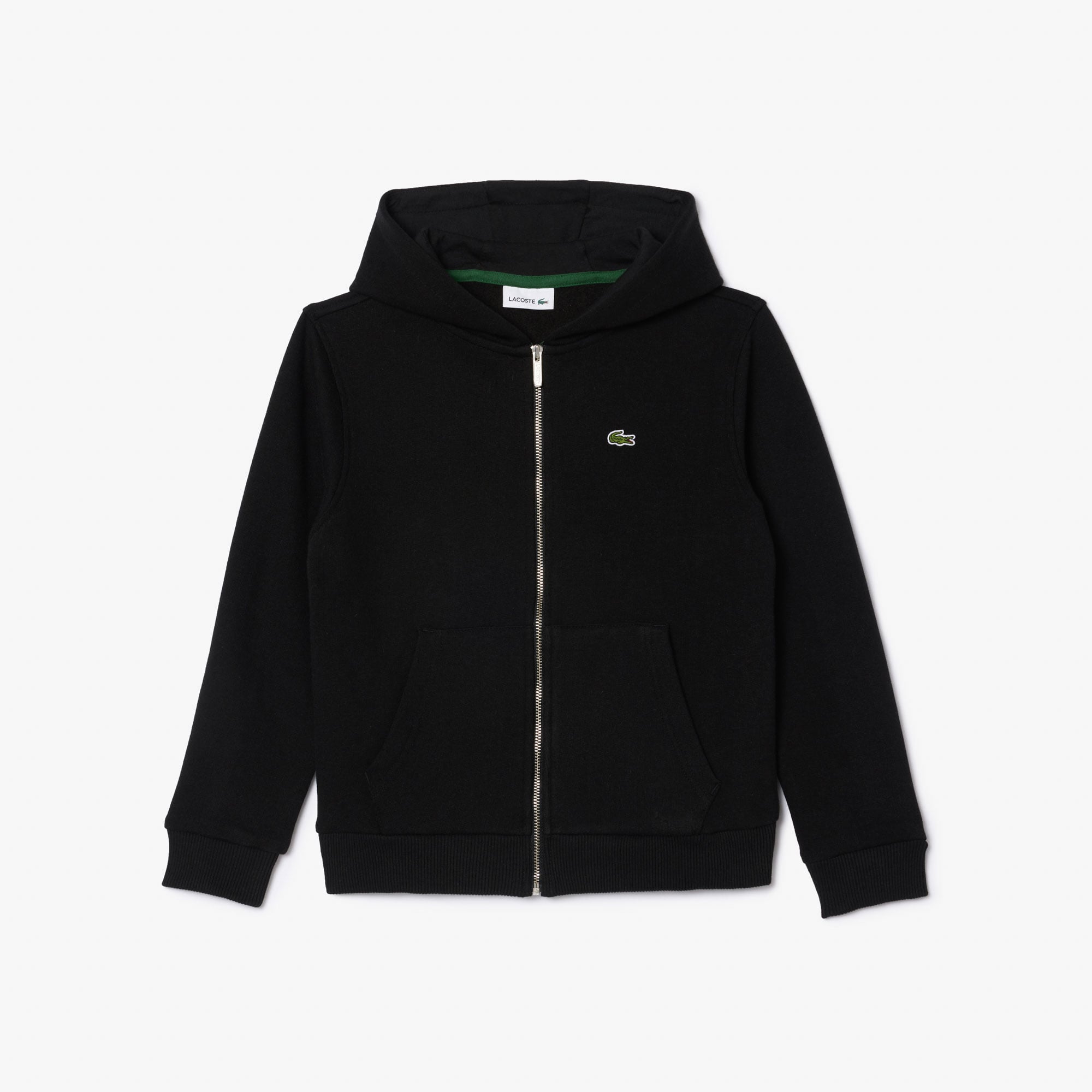 Lacoste Çocuk Kapüşonlu Siyah Sweatshirt görsel 4