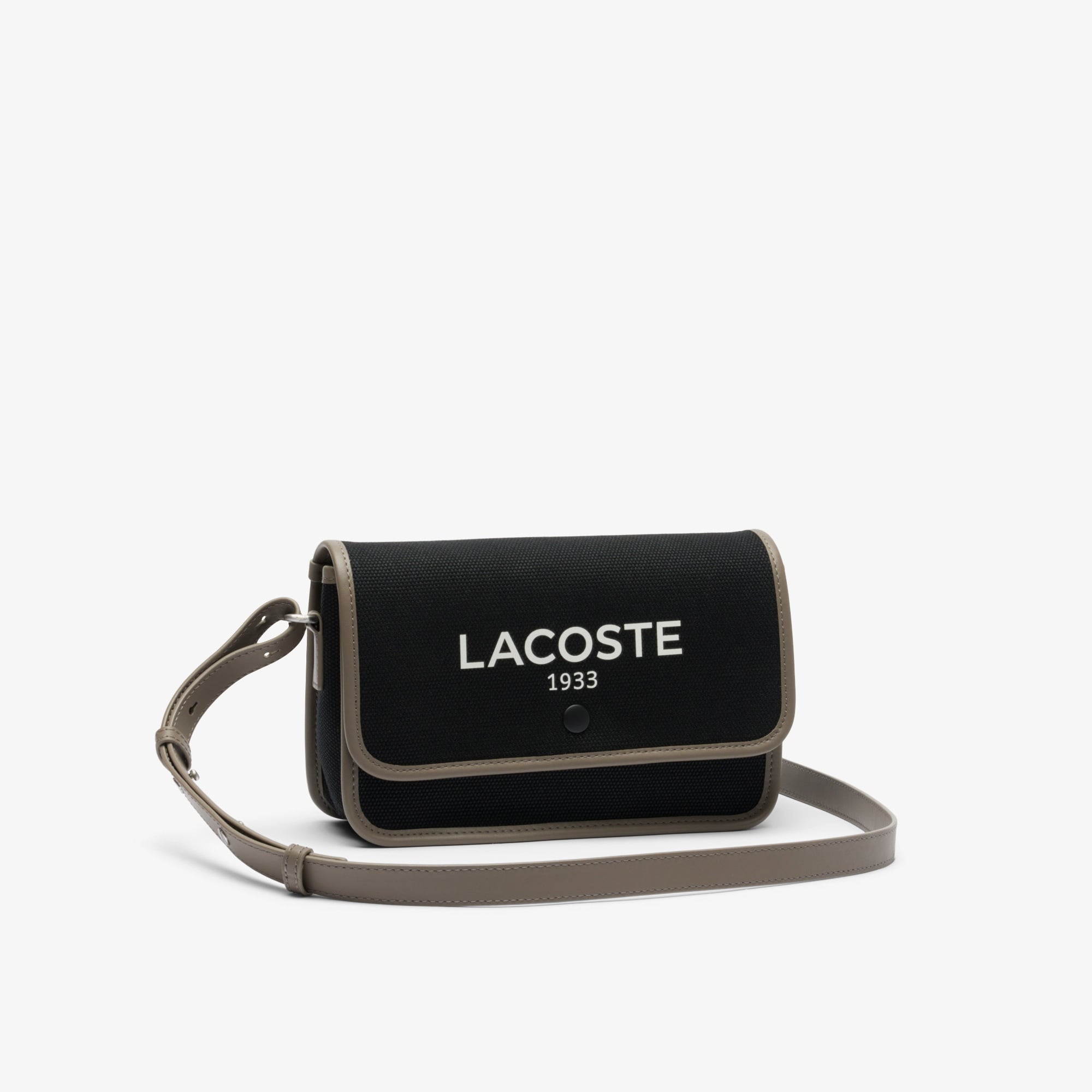 Heritage Canvas Kadın Baskılı Siyah Omuz Çantası