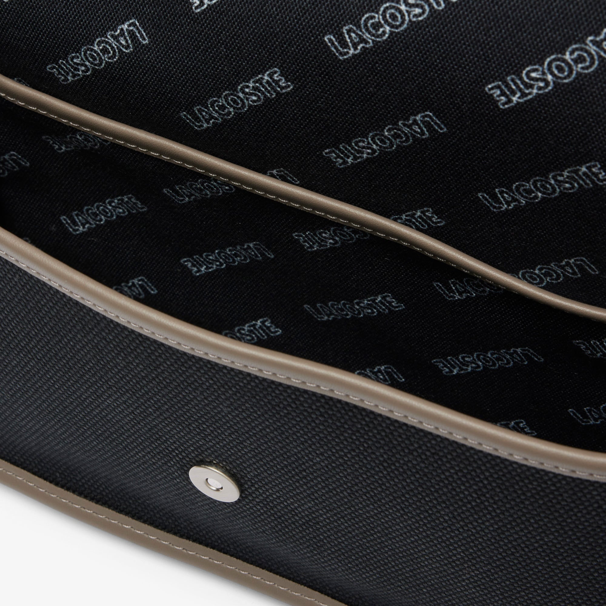 Heritage Canvas Kadın Baskılı Siyah Omuz Çantası