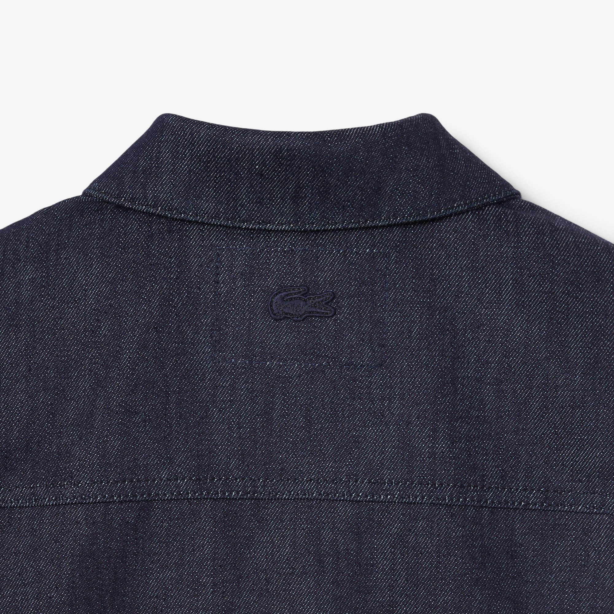 FW25 RUNWAY Erkek Regular Fit Gömlek Yaka Denim Lacivert Ceket