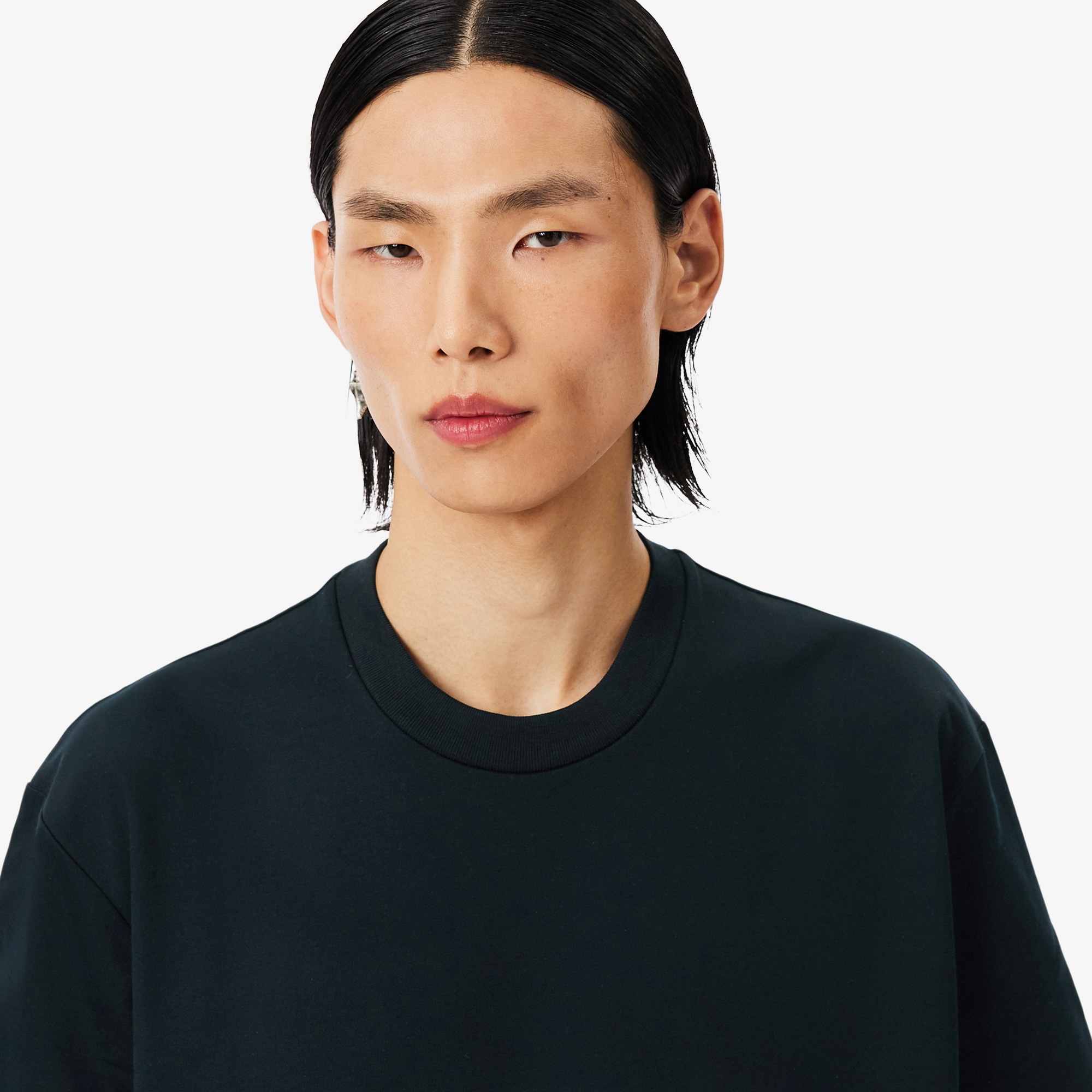 FW25 RUNWAY Erkek Relaxed Fit Bisiklet Yaka Baskılı Yeşil T-Shirt