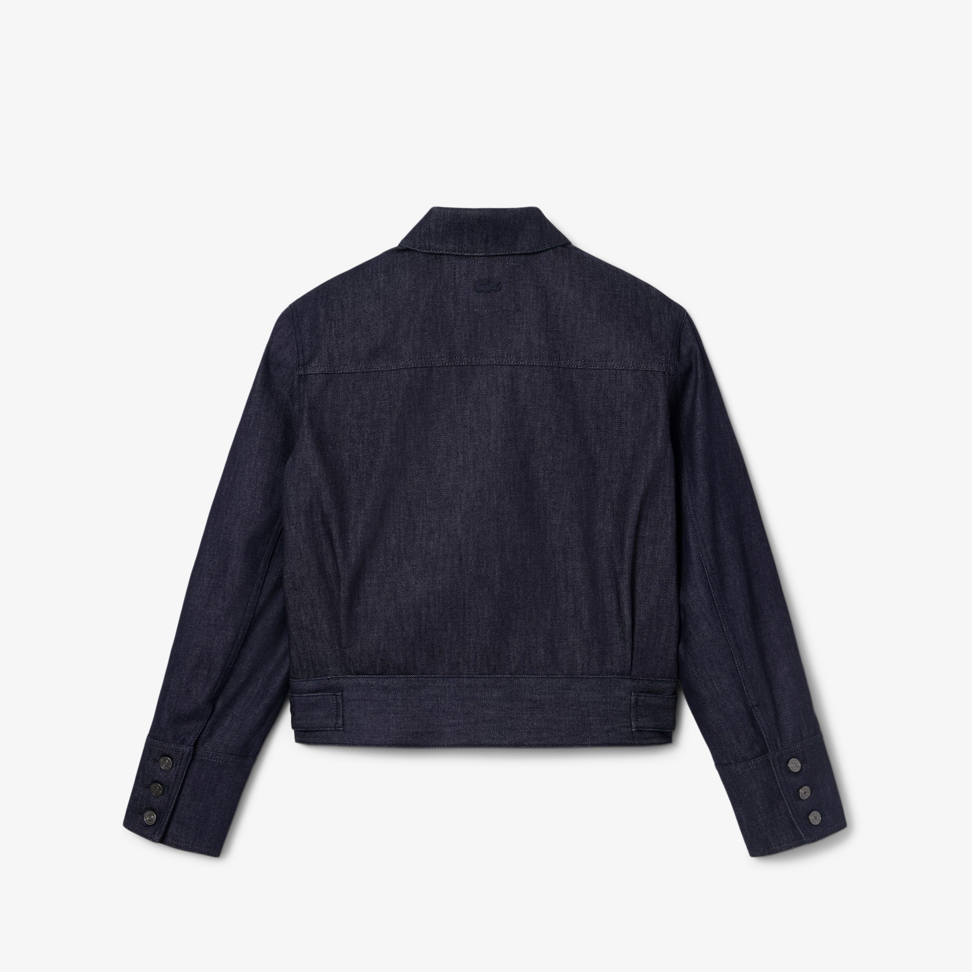 FW25 RUNWAY Erkek Regular Fit Gömlek Yaka Denim Lacivert Ceket