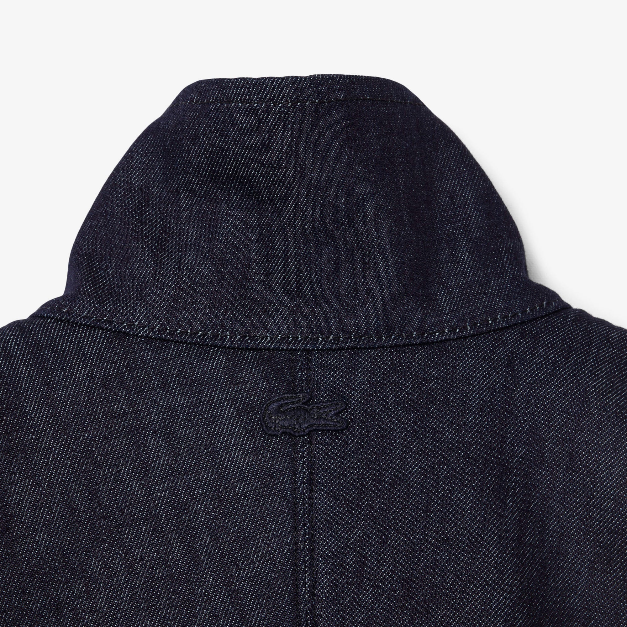 FW25 RUNWAY Unisex Oversize Fit Dik Yaka Denim Lacivert Ceket