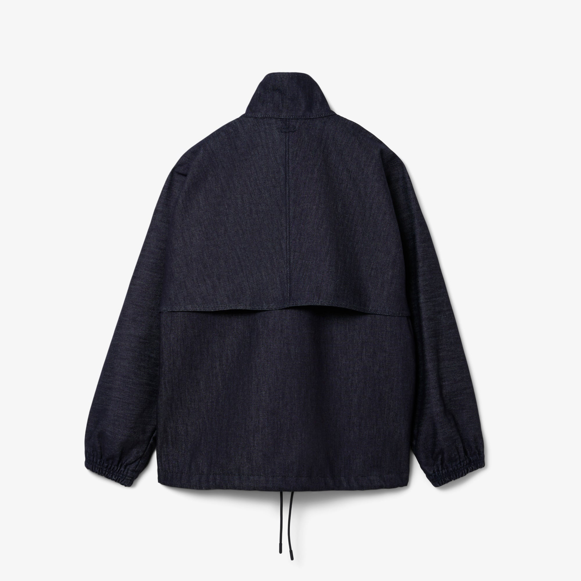 FW25 RUNWAY Unisex Oversize Fit Dik Yaka Denim Lacivert Ceket