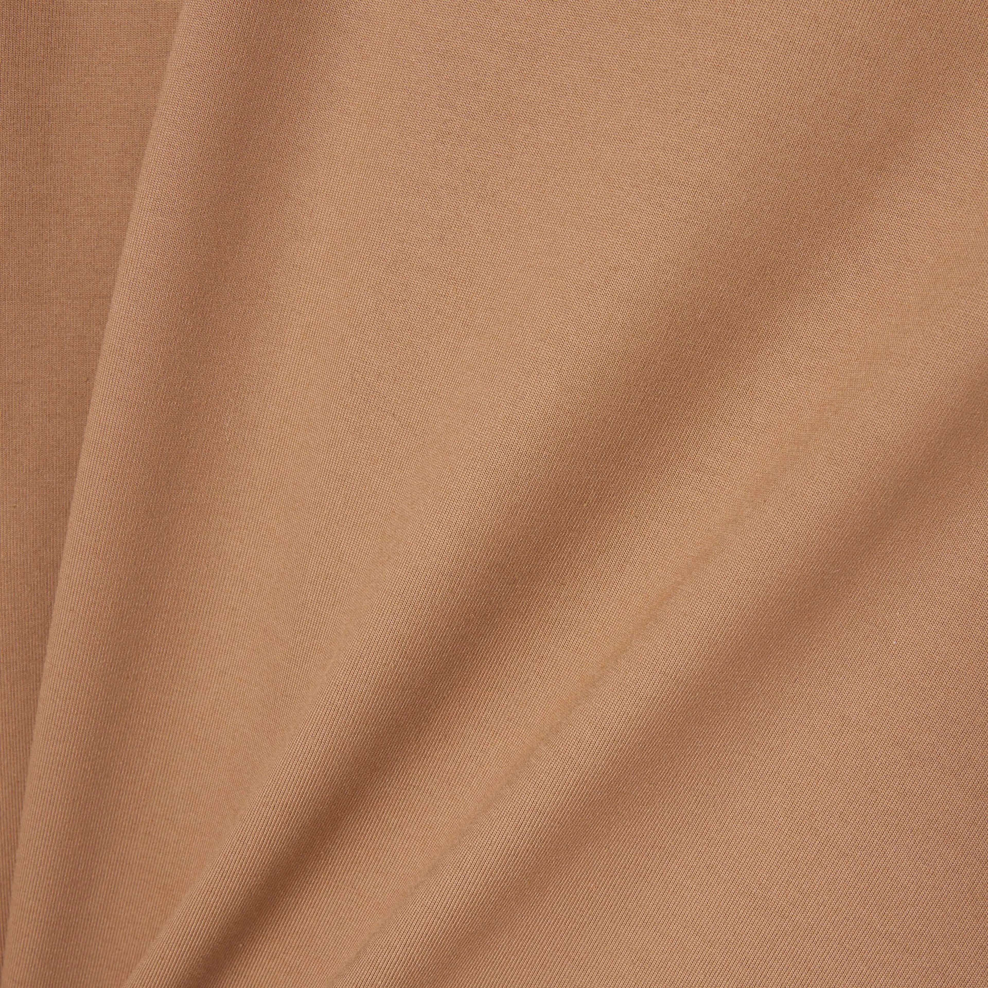 FW25 RUNWAY Erkek Relaxed Fit Bisiklet Yaka Baskılı Kahverengi T-Shirt FW25 RUNWAY Erkek Relaxed Fit Bisiklet Yaka Baskılı Kahverengi T-Shirt