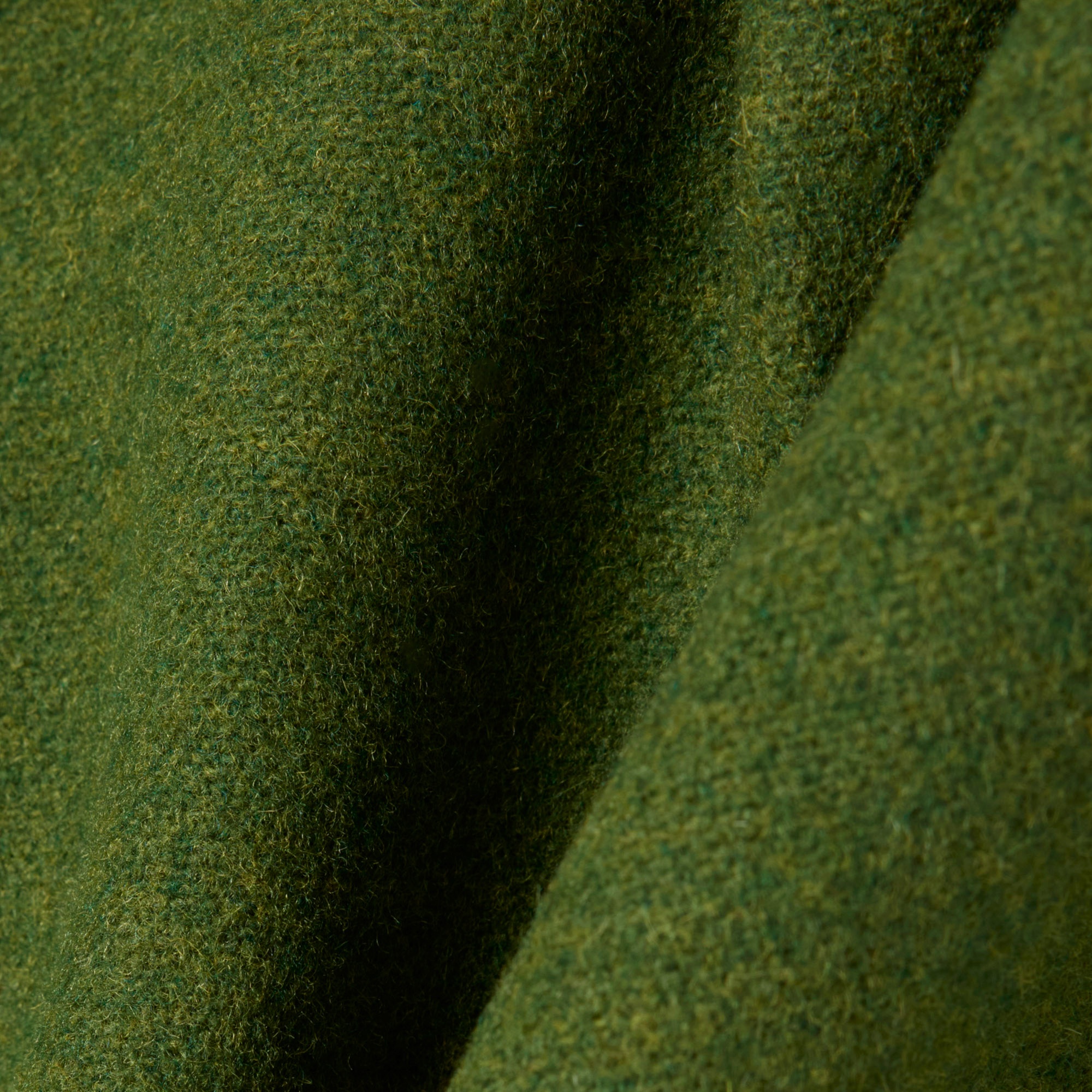 FW25 RUNWAY Kadın Straight Fit Yeşil Pantolon