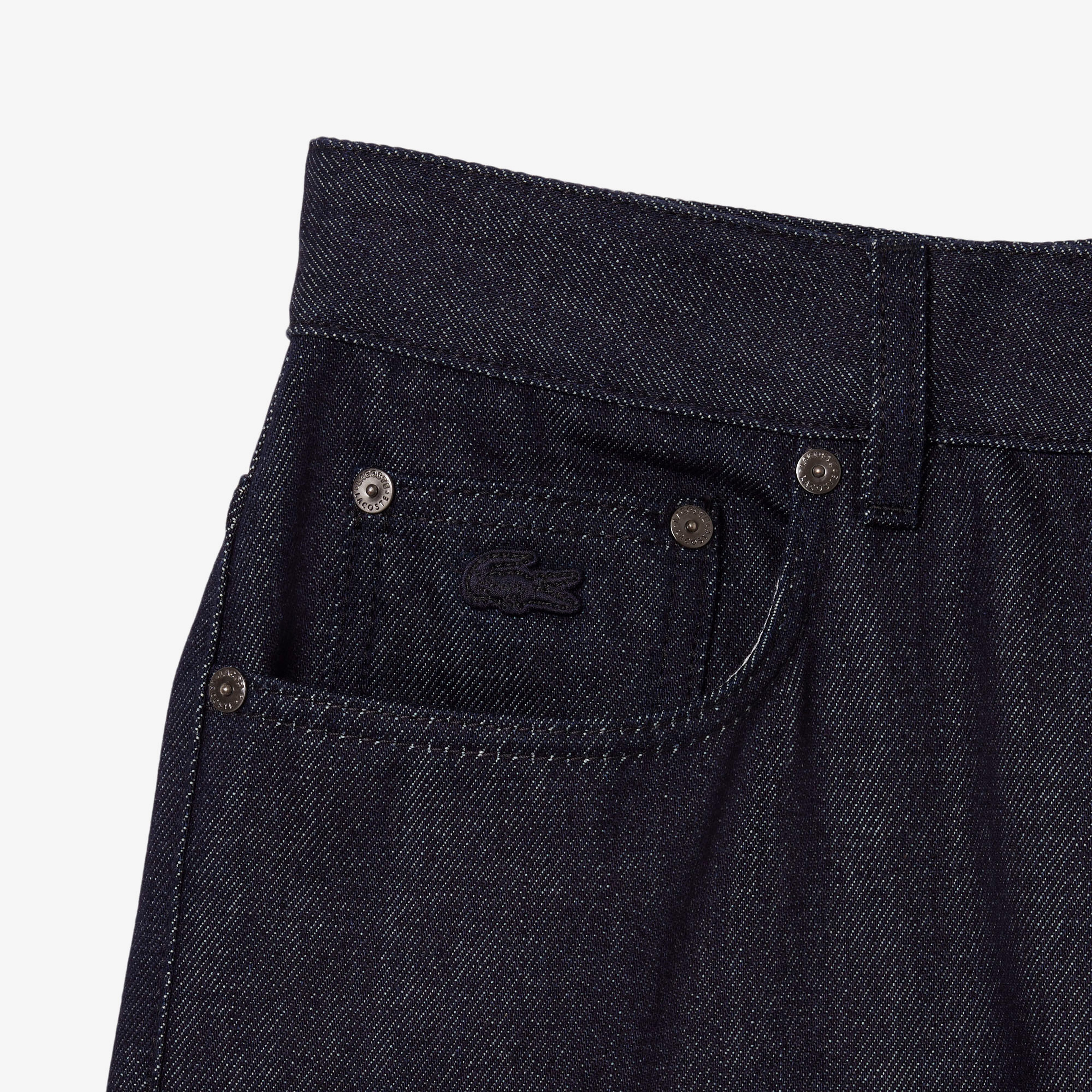 FW25 RUNWAY Kadın Straight Fit Lacivert Jean Pantolon