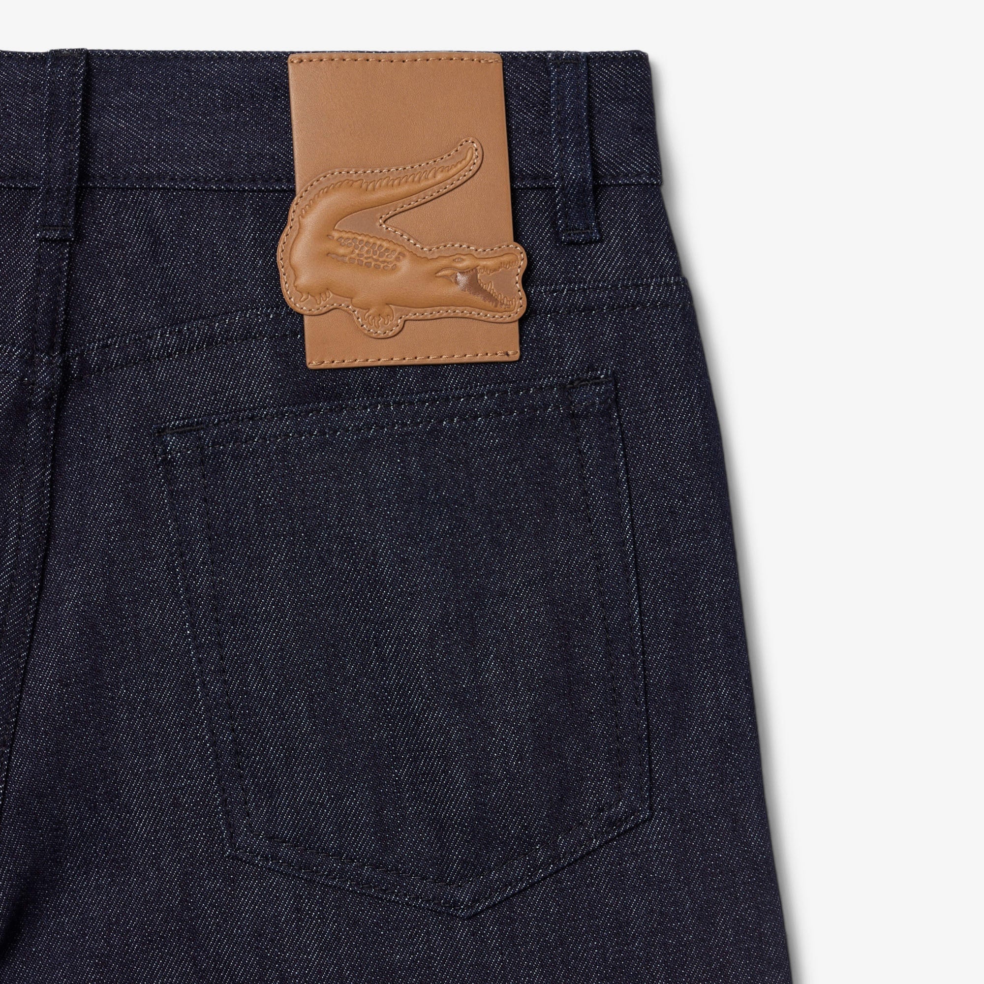 FW25 RUNWAY Kadın Straight Fit Lacivert Jean Pantolon