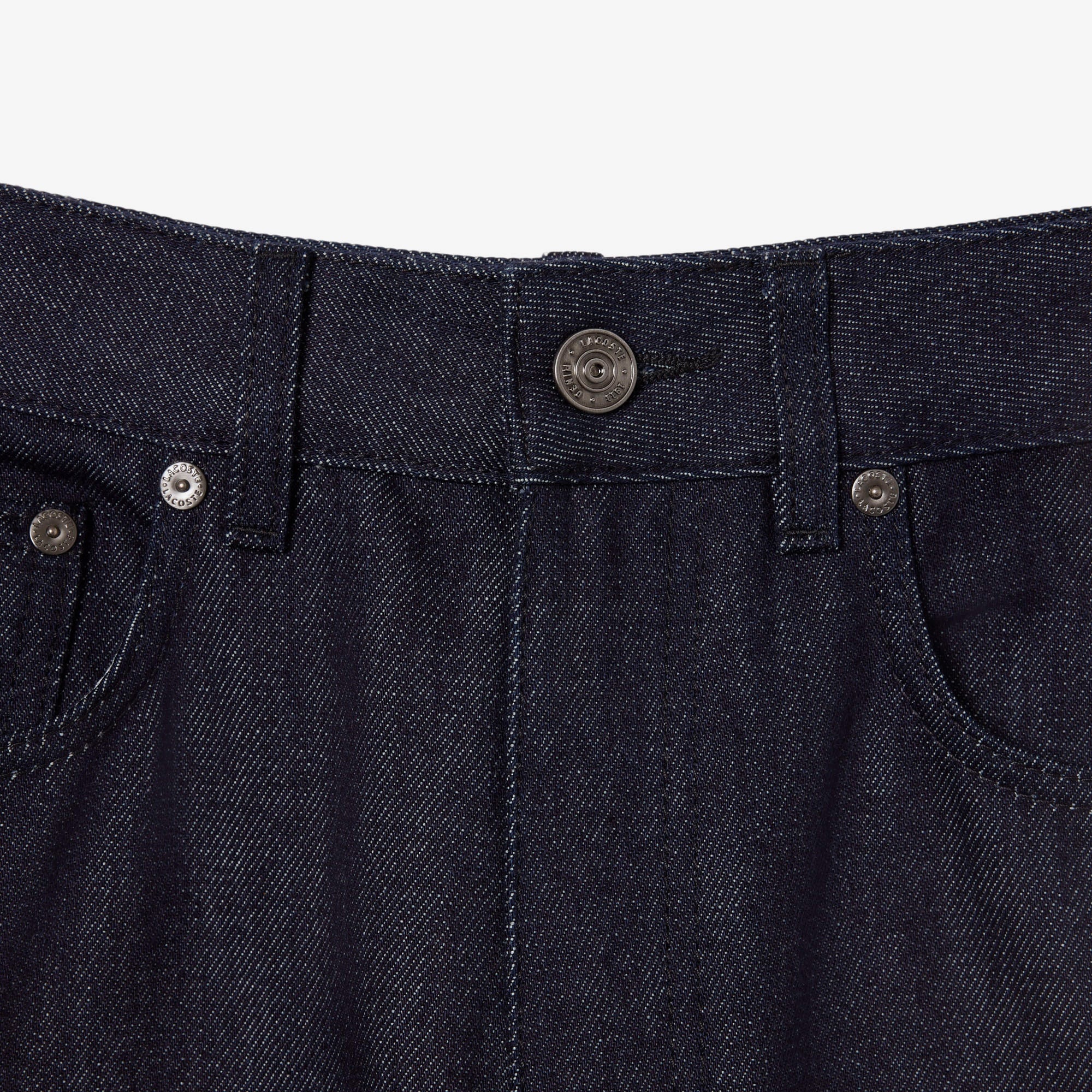 FW25 RUNWAY Kadın Straight Fit Lacivert Jean Pantolon