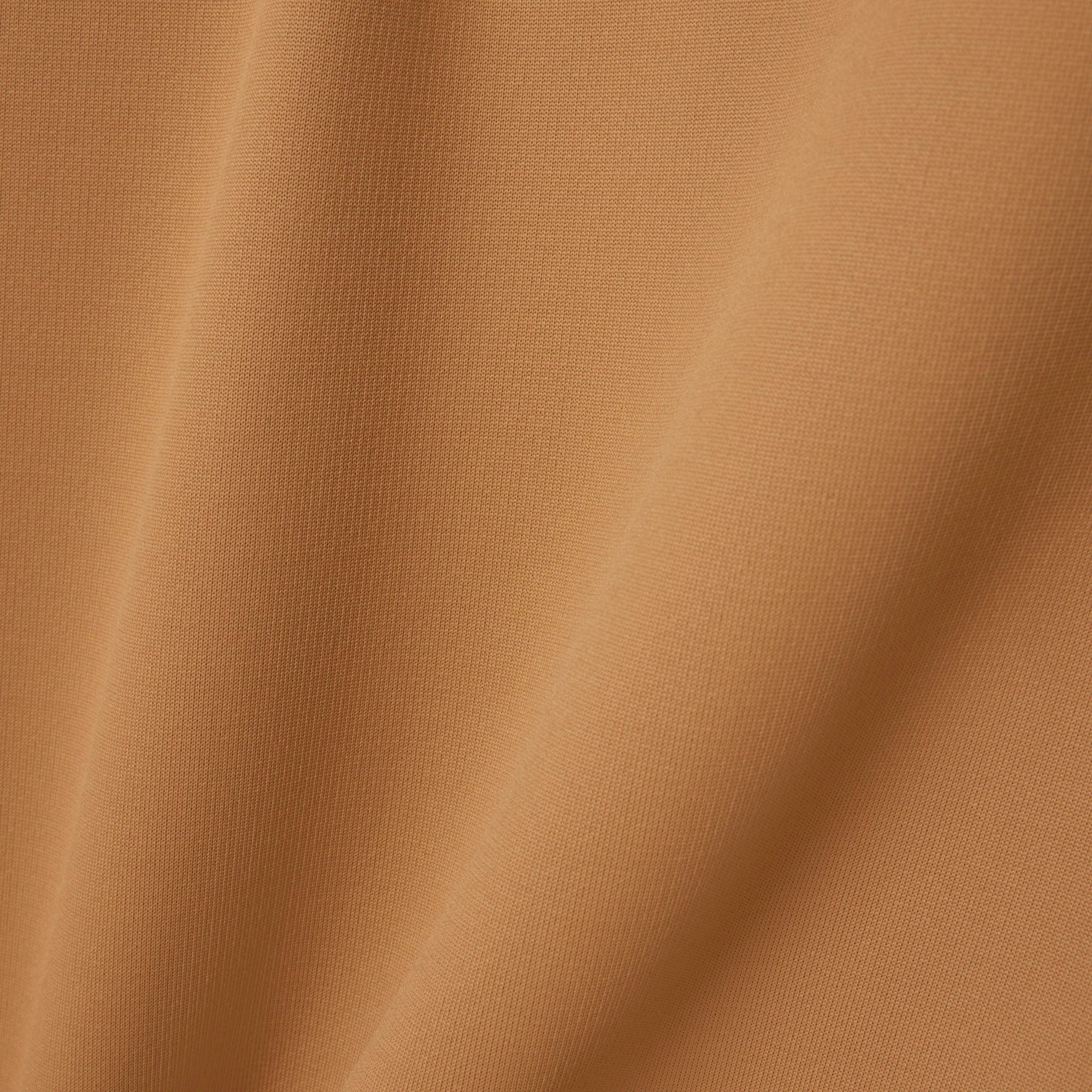 FW25 RUNWAY Unisex Relaxed Fit Bisiklet Yaka Baskılı Kahverengi T-Shirt