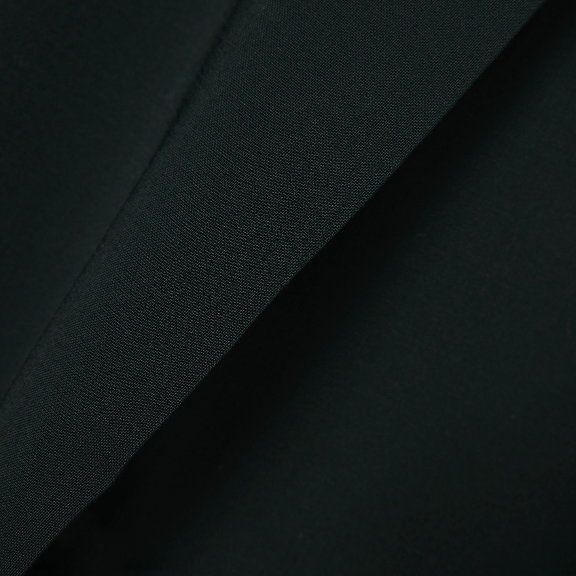 FW25 RUNWAY Kadın Wide Leg Koyu Yeşil Pantolon