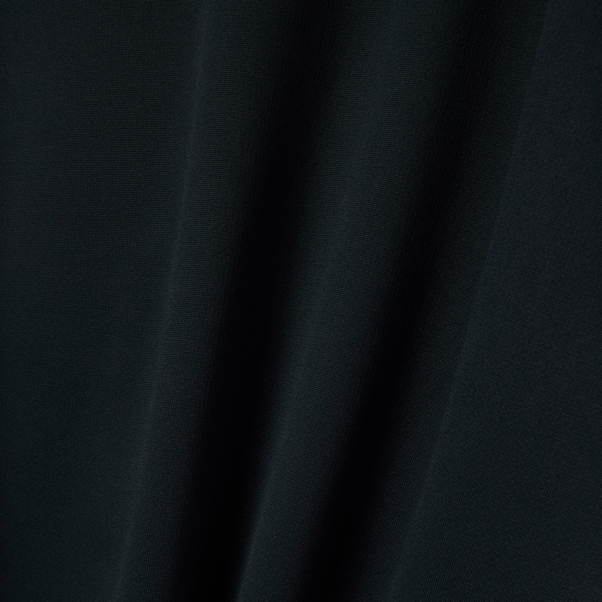 FW25 RUNWAY Unisex Relaxed Fit Bisiklet Yaka Baskılı Koyu Yeşil T-Shirt