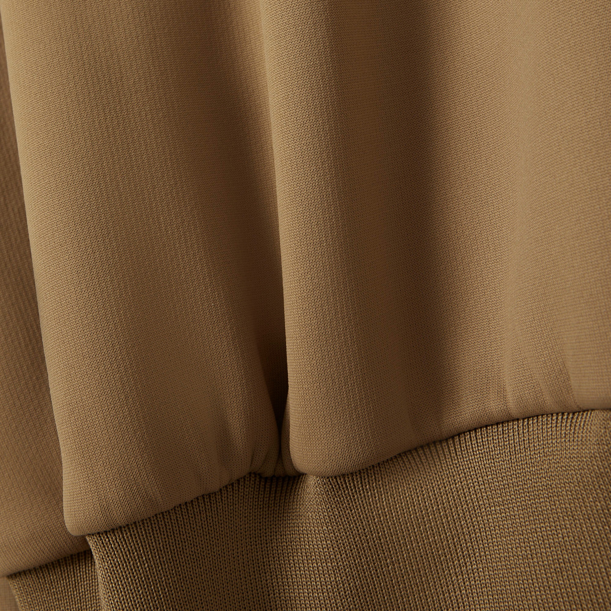 FW25 RUNWAY Kadın Polo Yaka Kahverengi Sweatshirt