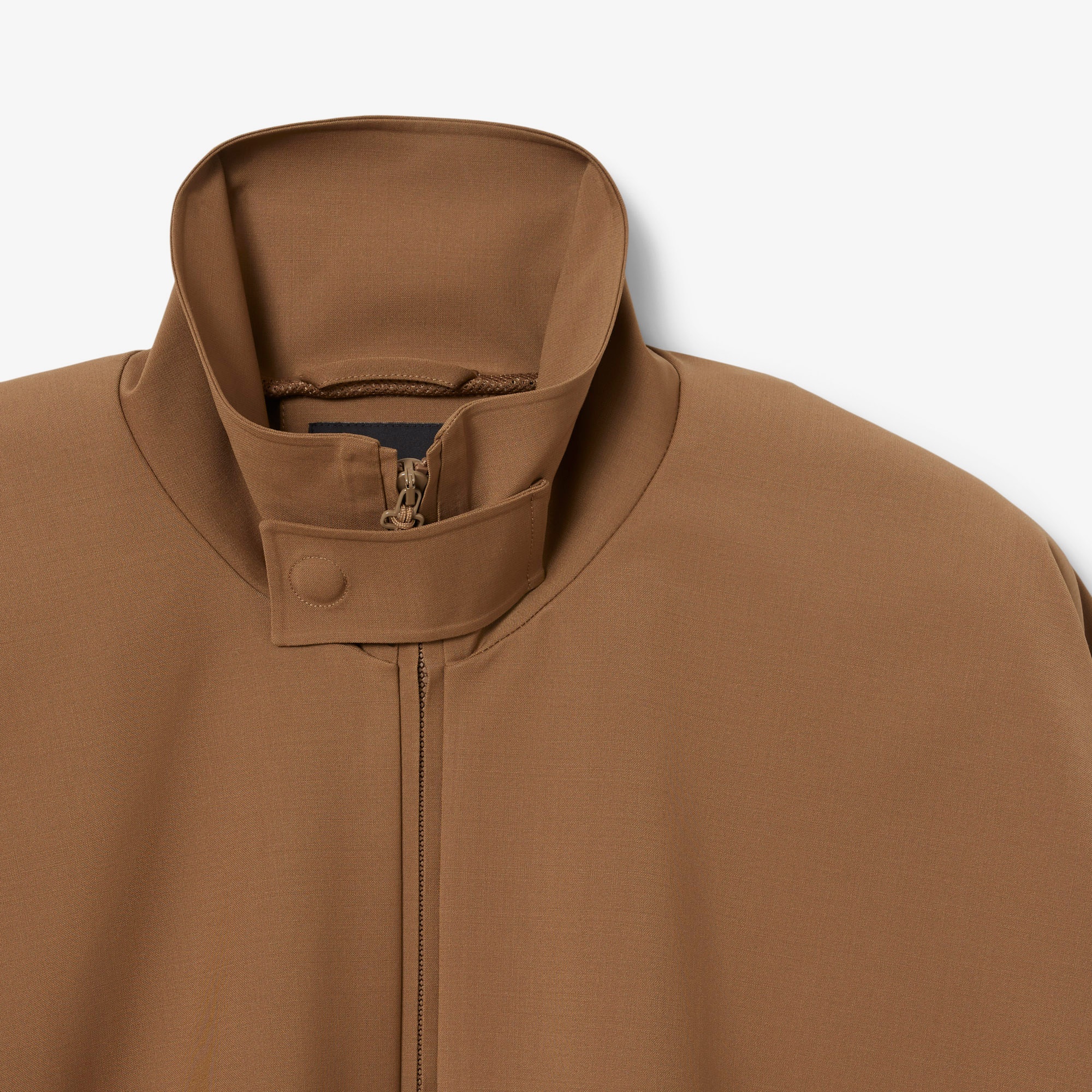 FW25 RUNWAY Unisex Oversize Fit Dik Yaka Kahverengi Ceket