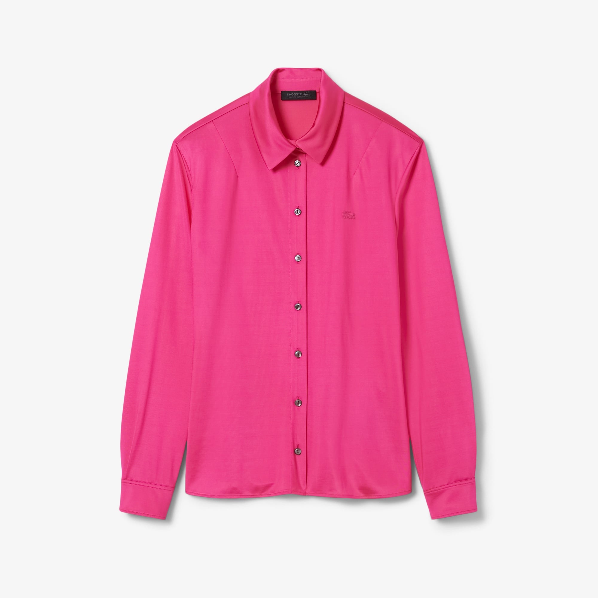 FW25 RUNWAY Kadın Slim Fit Pembe Gömlek