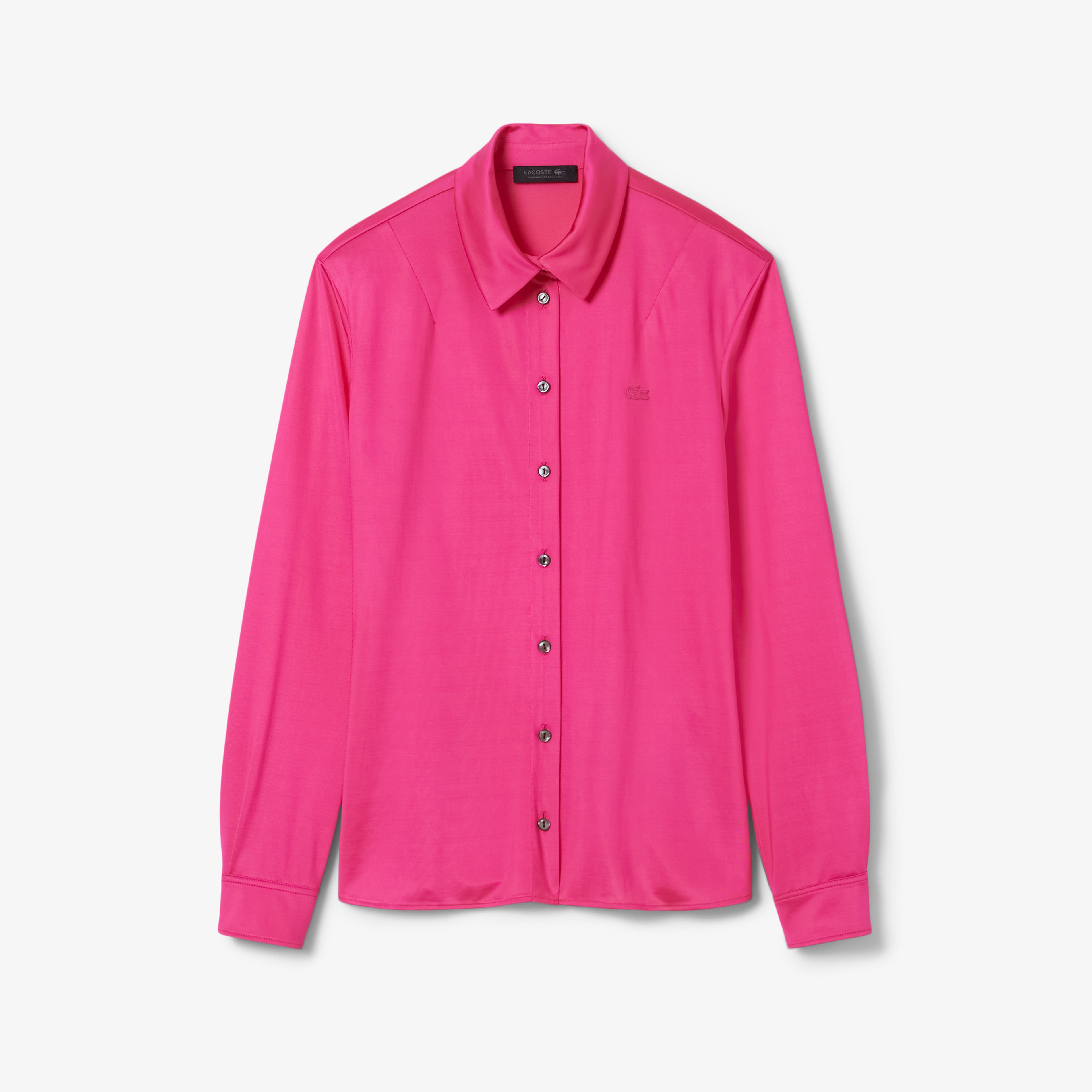 FW25 RUNWAY Kadın Slim Fit Pembe Gömlek