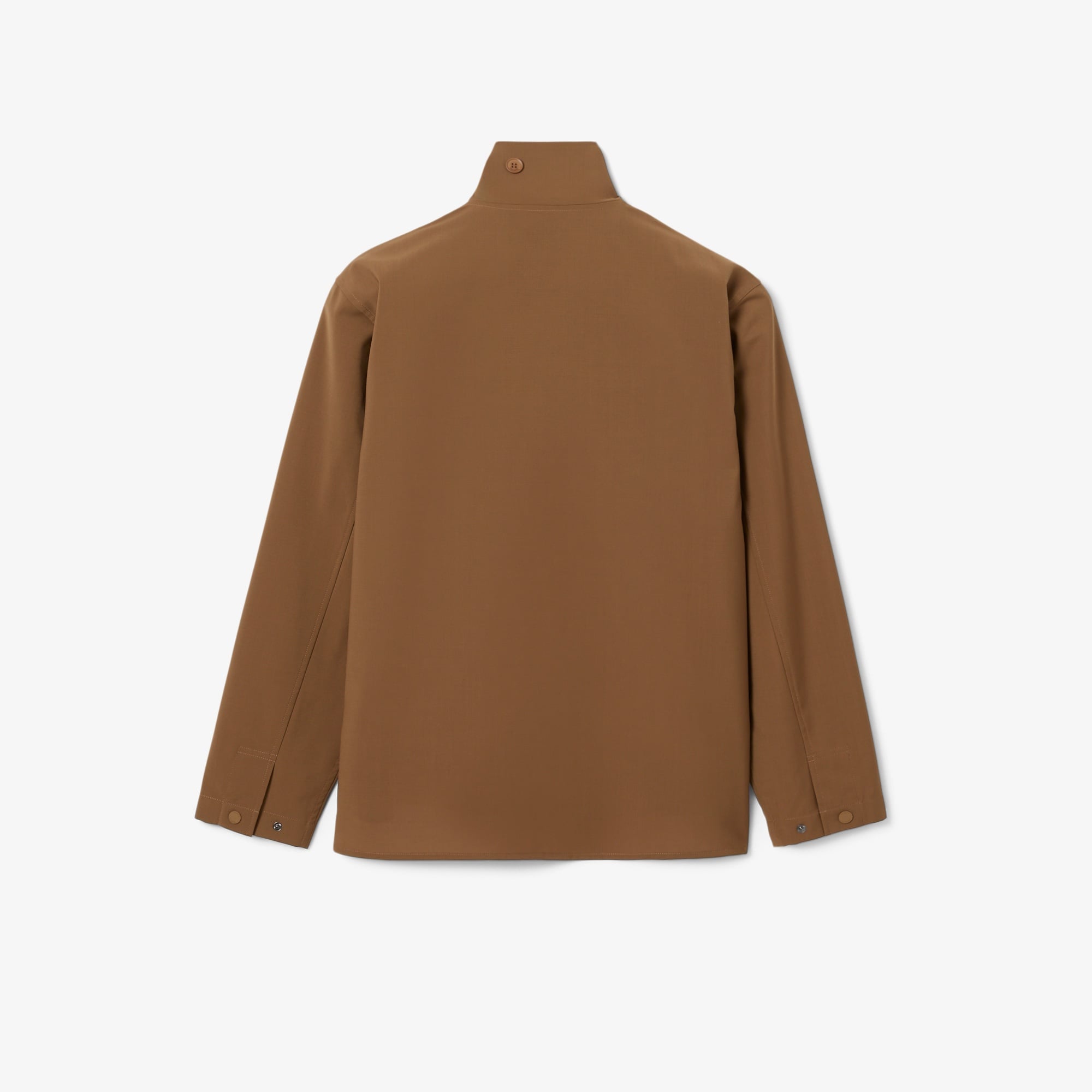 FW25 RUNWAY Erkek Regular Fit Dik Yaka Kahverengi Ceket