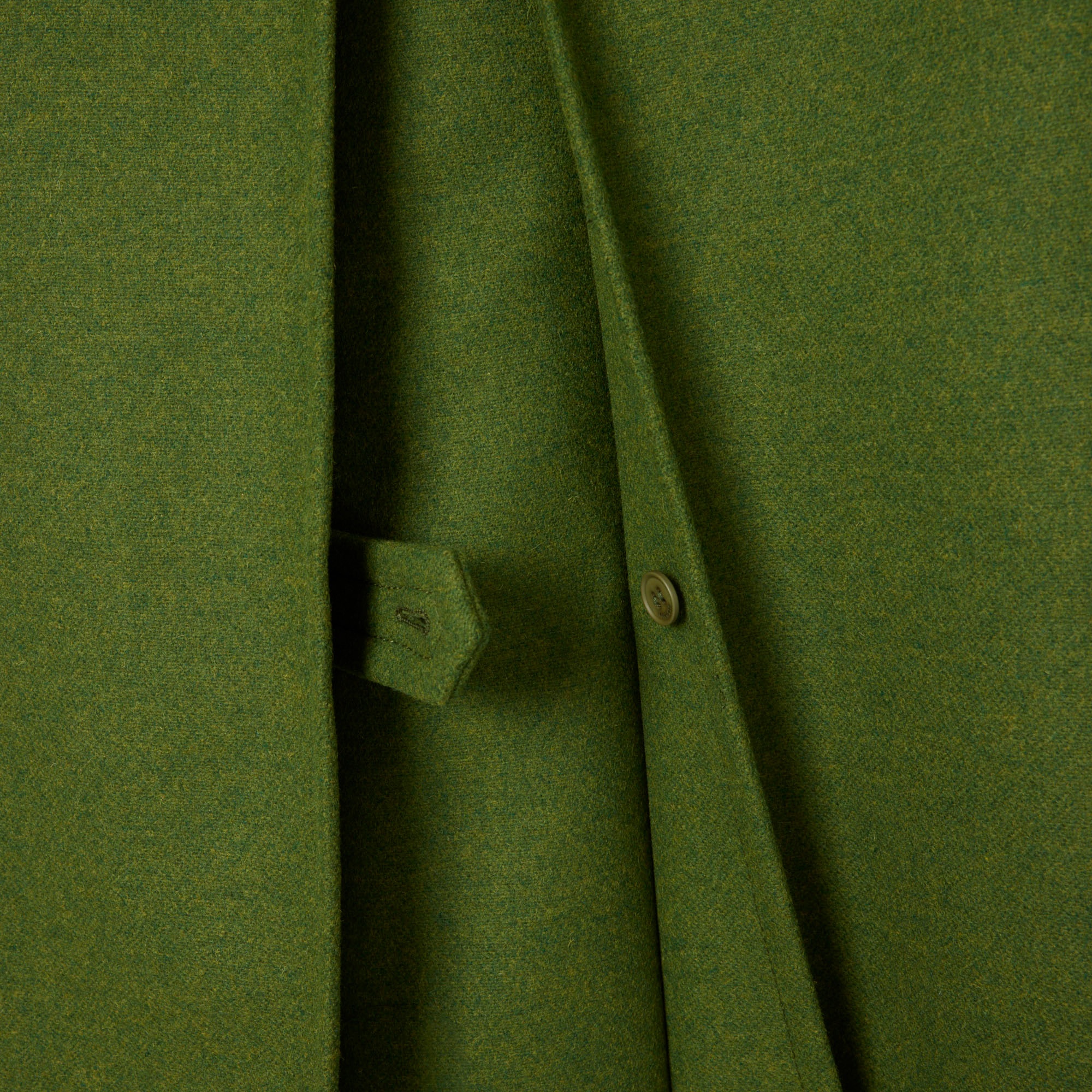 FW25 RUNWAY Kadın Yeşil Kaban