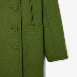 FW25 RUNWAY Kadın Yeşil Kaban Yeşil