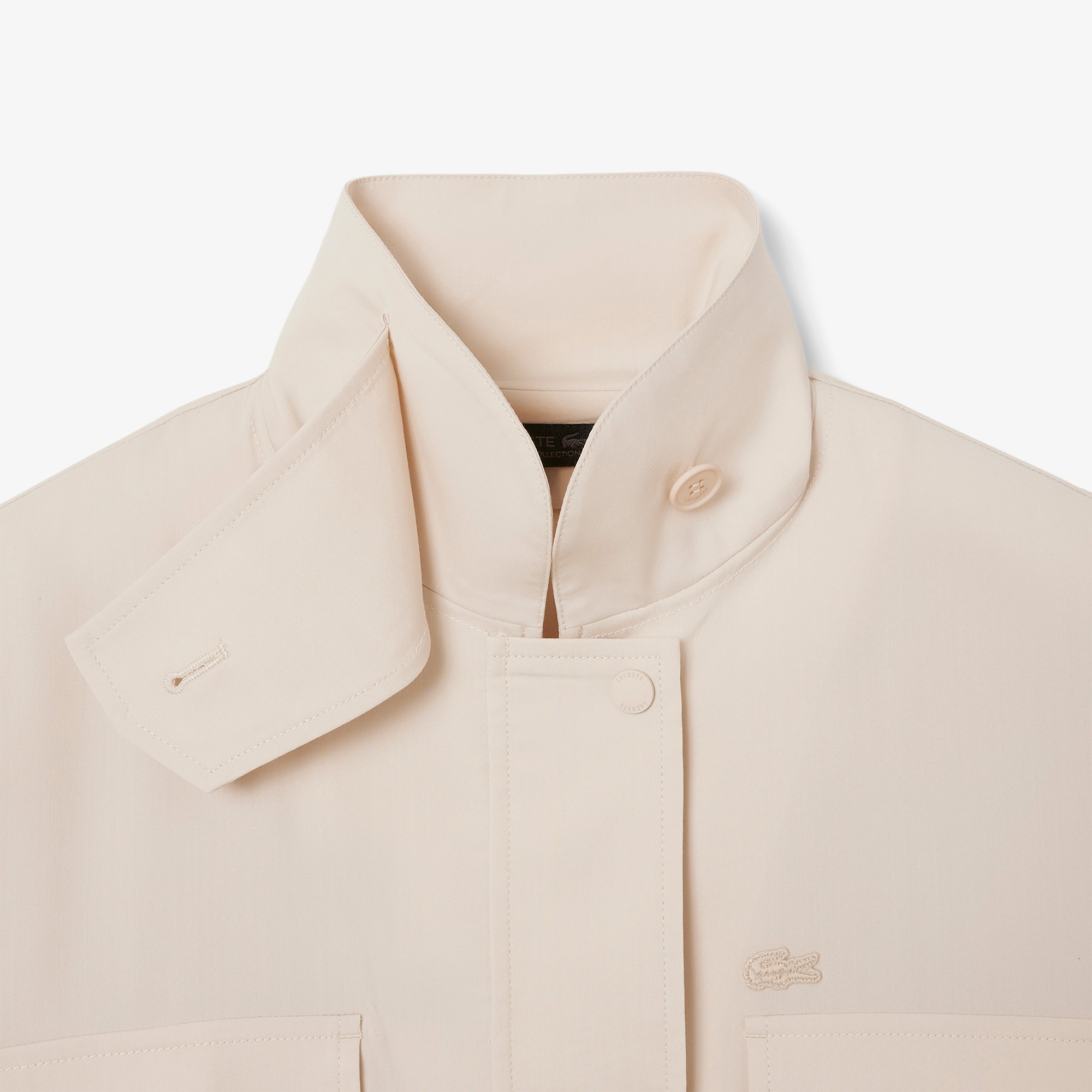 FW25 RUNWAY Kadın Dik Yaka Kahverengi Ceket